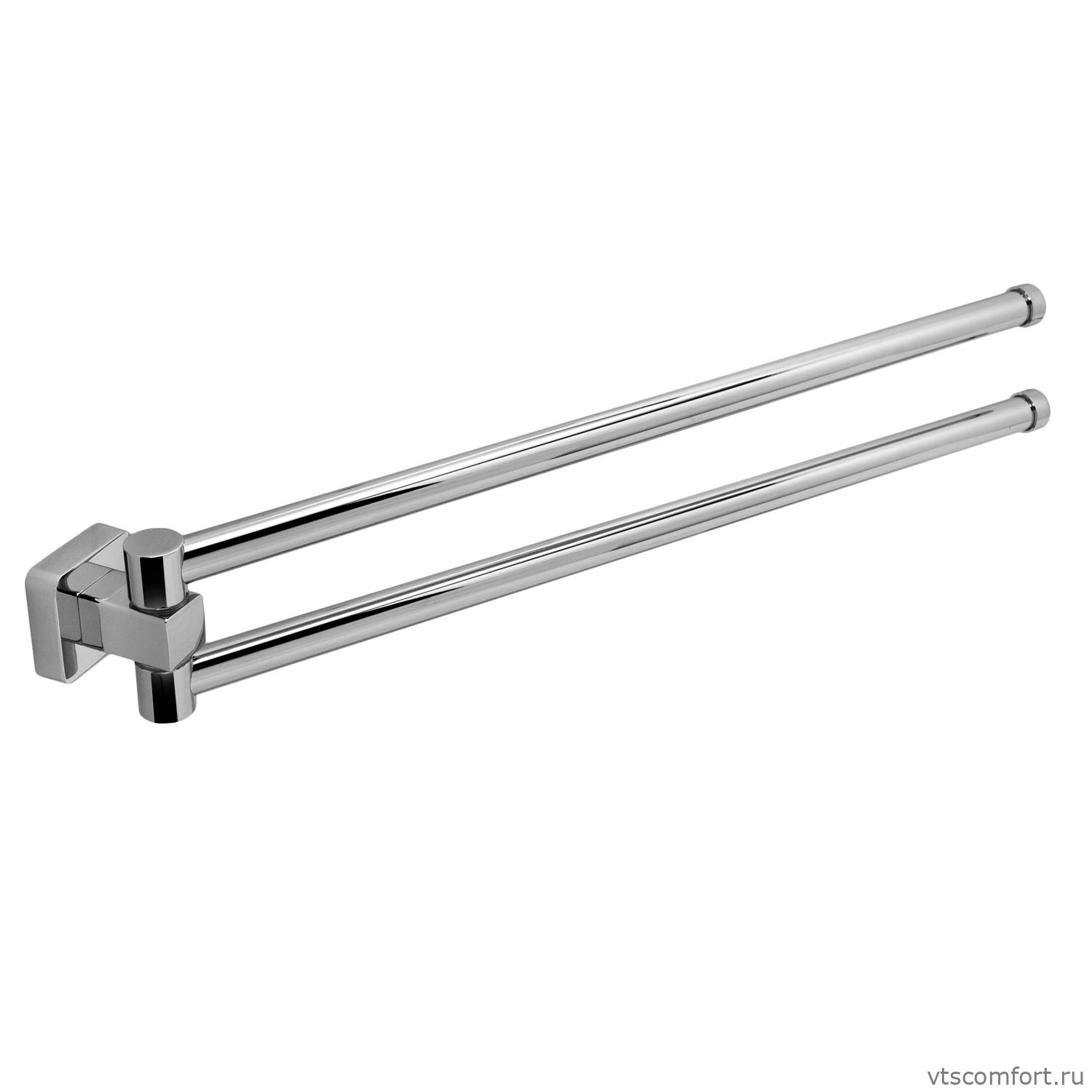 Фото WasserKraft Dill K-3931 Держатель полотенец двойной Изображение WasserKraft Dill K-3931 Держатель полотенец двойной