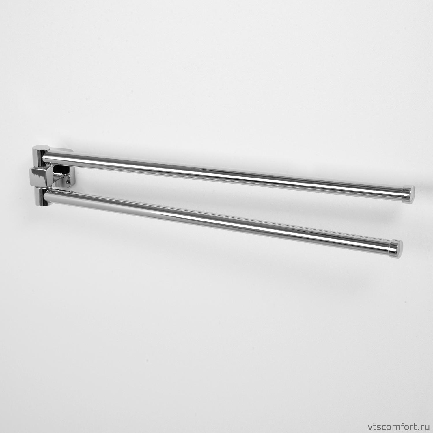 Фото WasserKraft Dill K-3931 Держатель полотенец двойной Изображение WasserKraft Dill K-3931 Держатель полотенец двойной