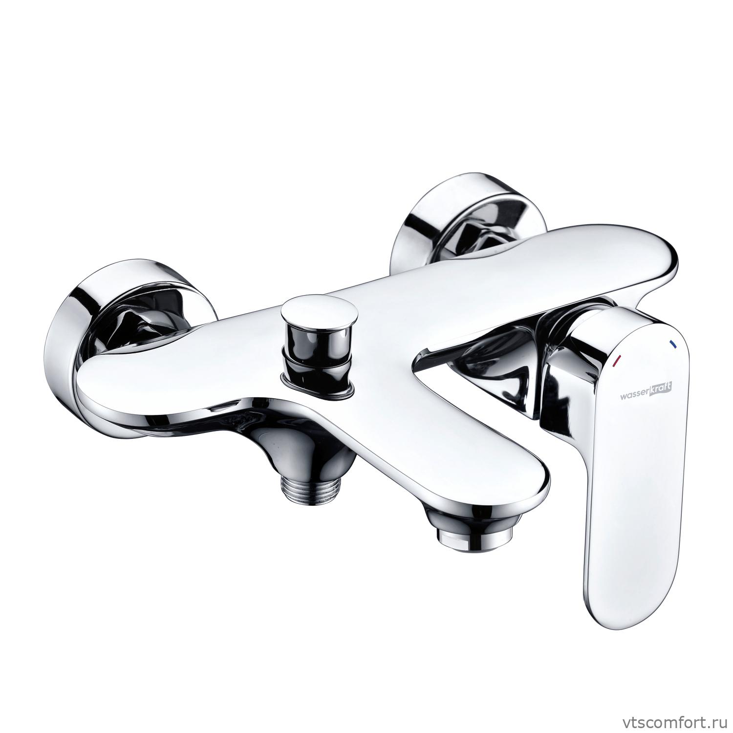 Фото WasserKraft Dinkel 5801 Смеситель для ванны с коротким изливом Изображение WasserKraft Dinkel 5801 Смеситель для ванны с коротким изливом