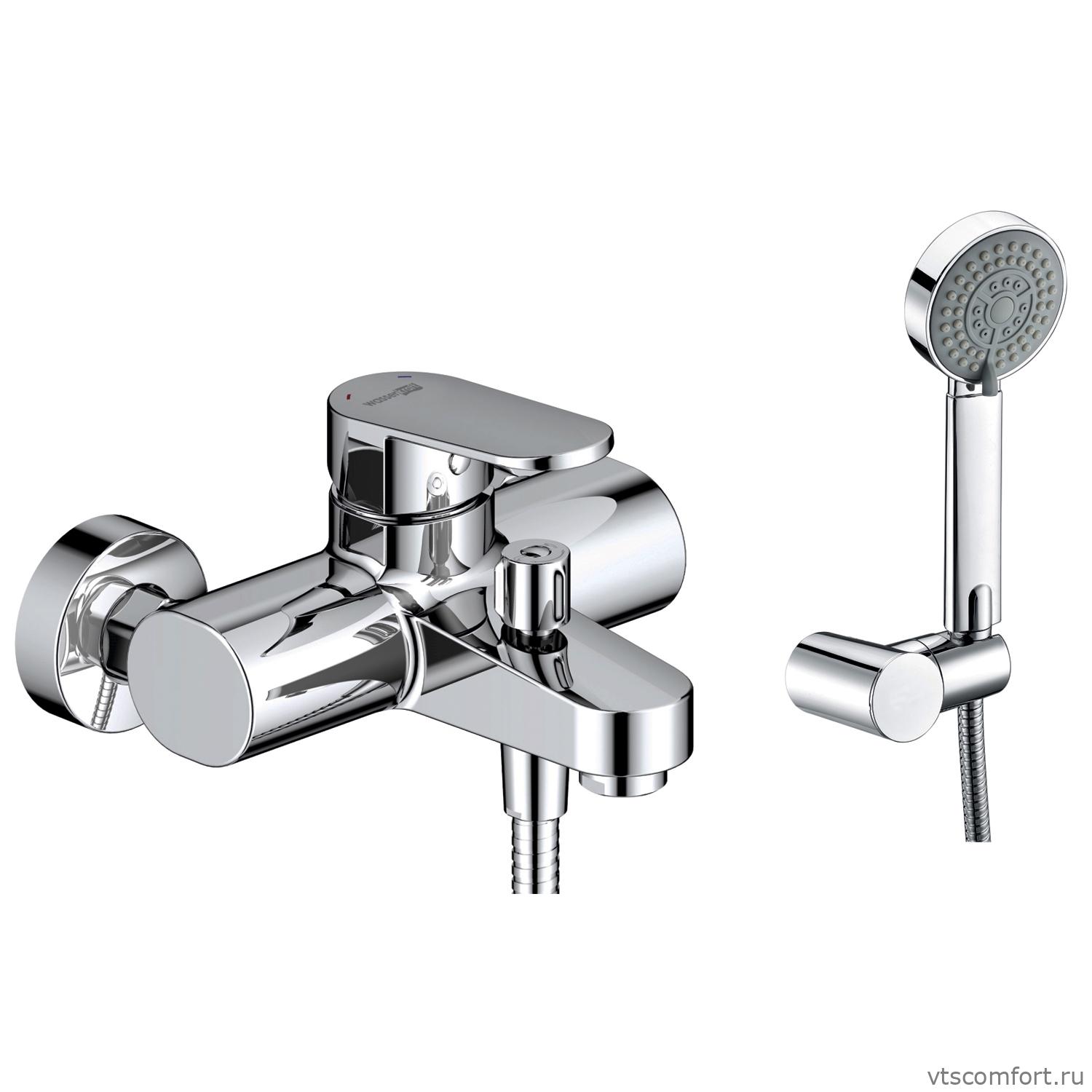 Фото WasserKraft Donau 5301 Смеситель для ванны с коротким изливом Изображение WasserKraft Donau 5301 Смеситель для ванны с коротким изливом