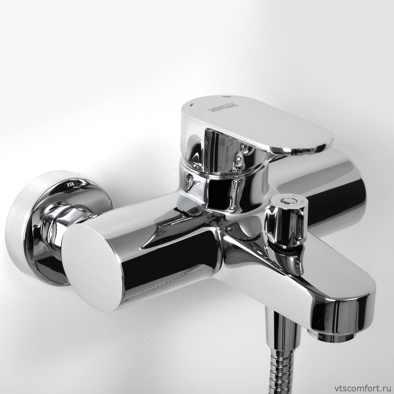 Фото WasserKraft Donau 5301 Смеситель для ванны с коротким изливом Изображение WasserKraft Donau 5301 Смеситель для ванны с коротким изливом