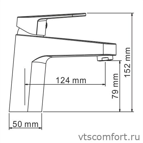 Фото WasserKraft Donau 5303 Смеситель для умывальника Изображение WasserKraft Donau 5303 Смеситель для умывальника