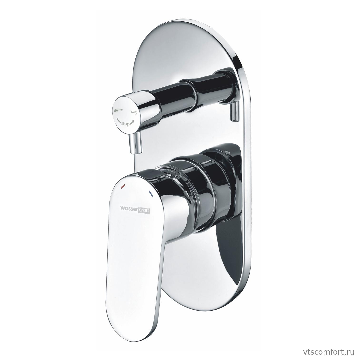 Фото WasserKraft Donau 5341 Смеситель для ванны и душа Изображение WasserKraft Donau 5341 Смеситель для ванны и душа