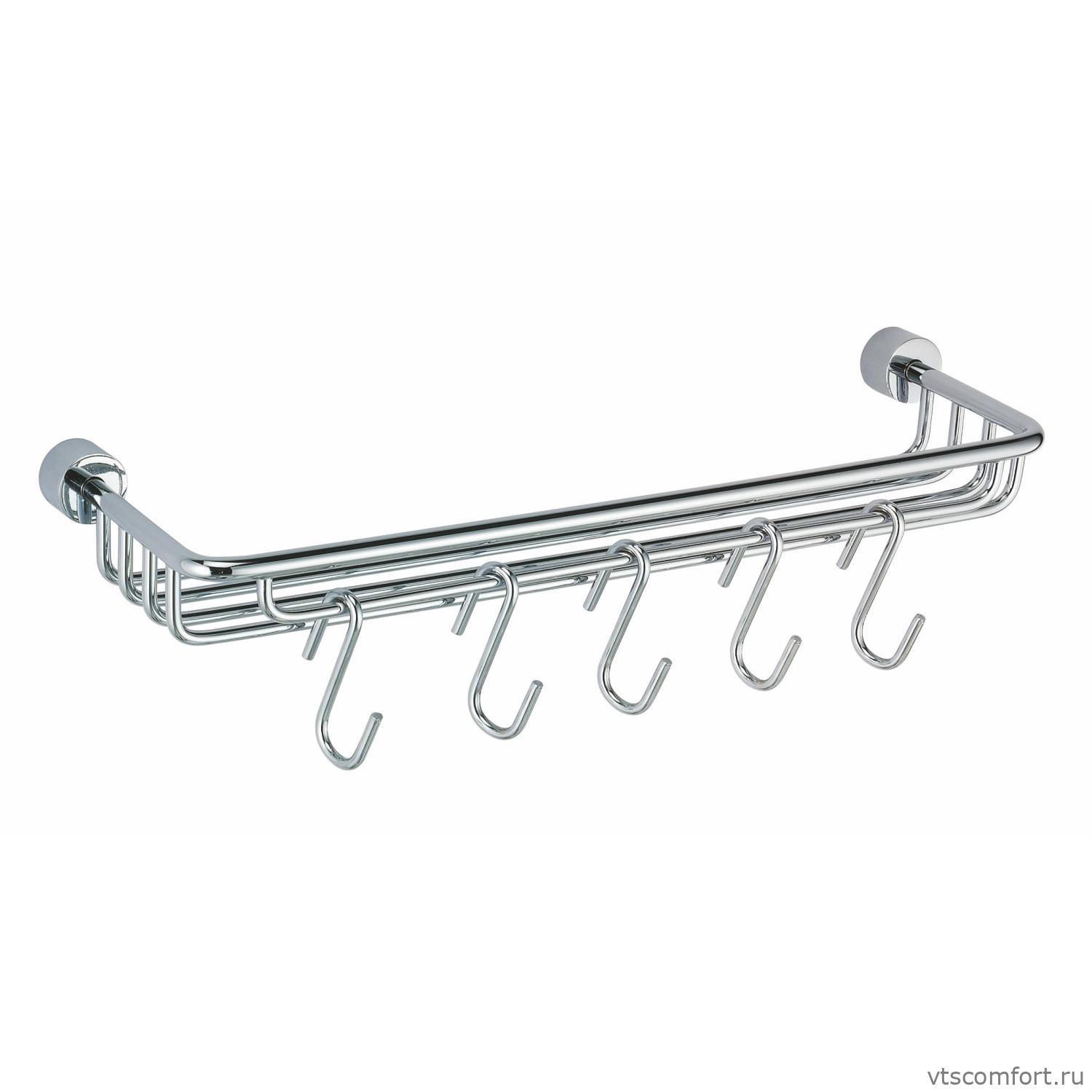 Фото WasserKraft Donau K-9415 Полка-корзина с крючками Изображение WasserKraft Donau K-9415 Полка-корзина с крючками