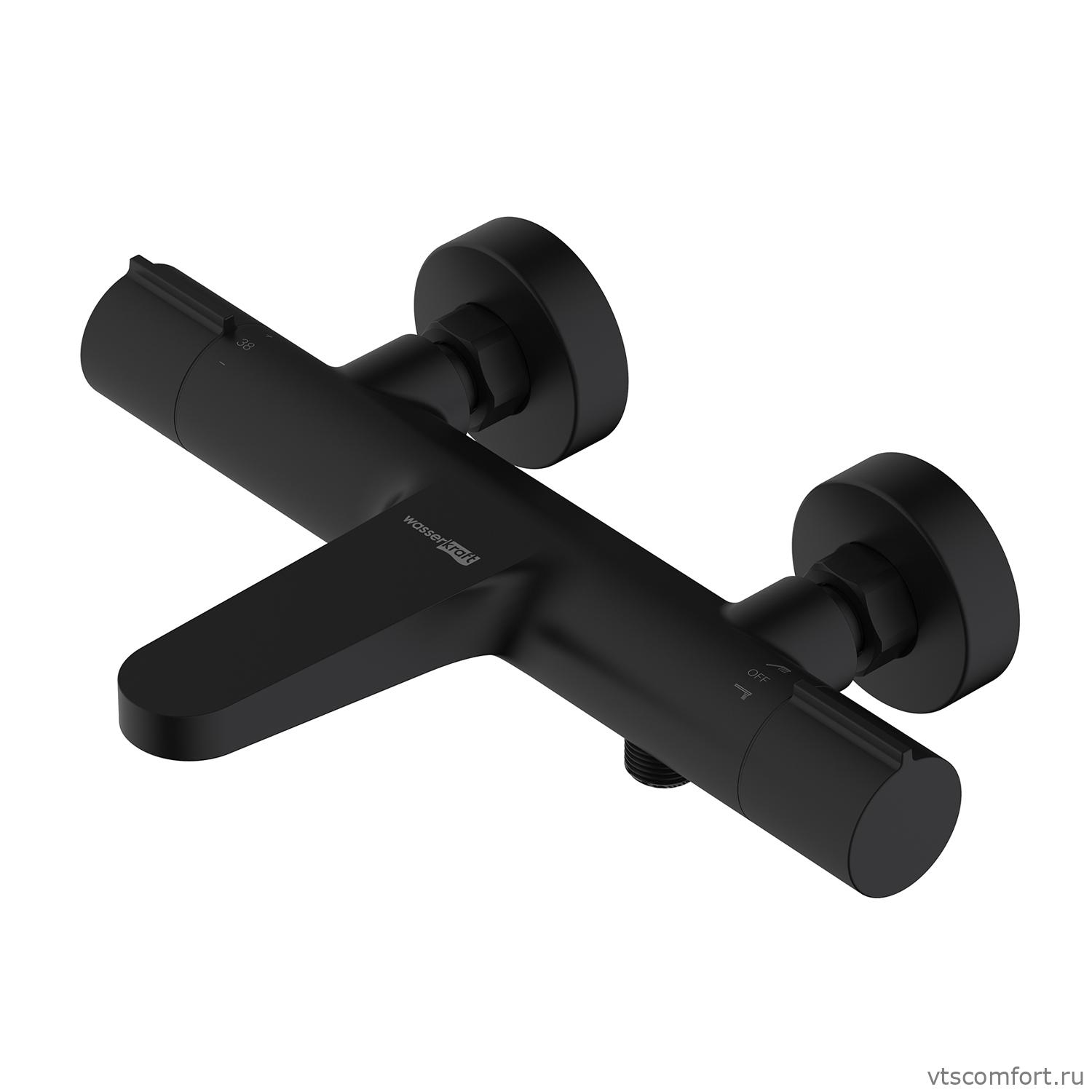 Фото WasserKraft Elbe 7411 Thermo Смеситель для ванны с термостатом Изображение WasserKraft Elbe 7411 Thermo Смеситель для ванны с термостатом