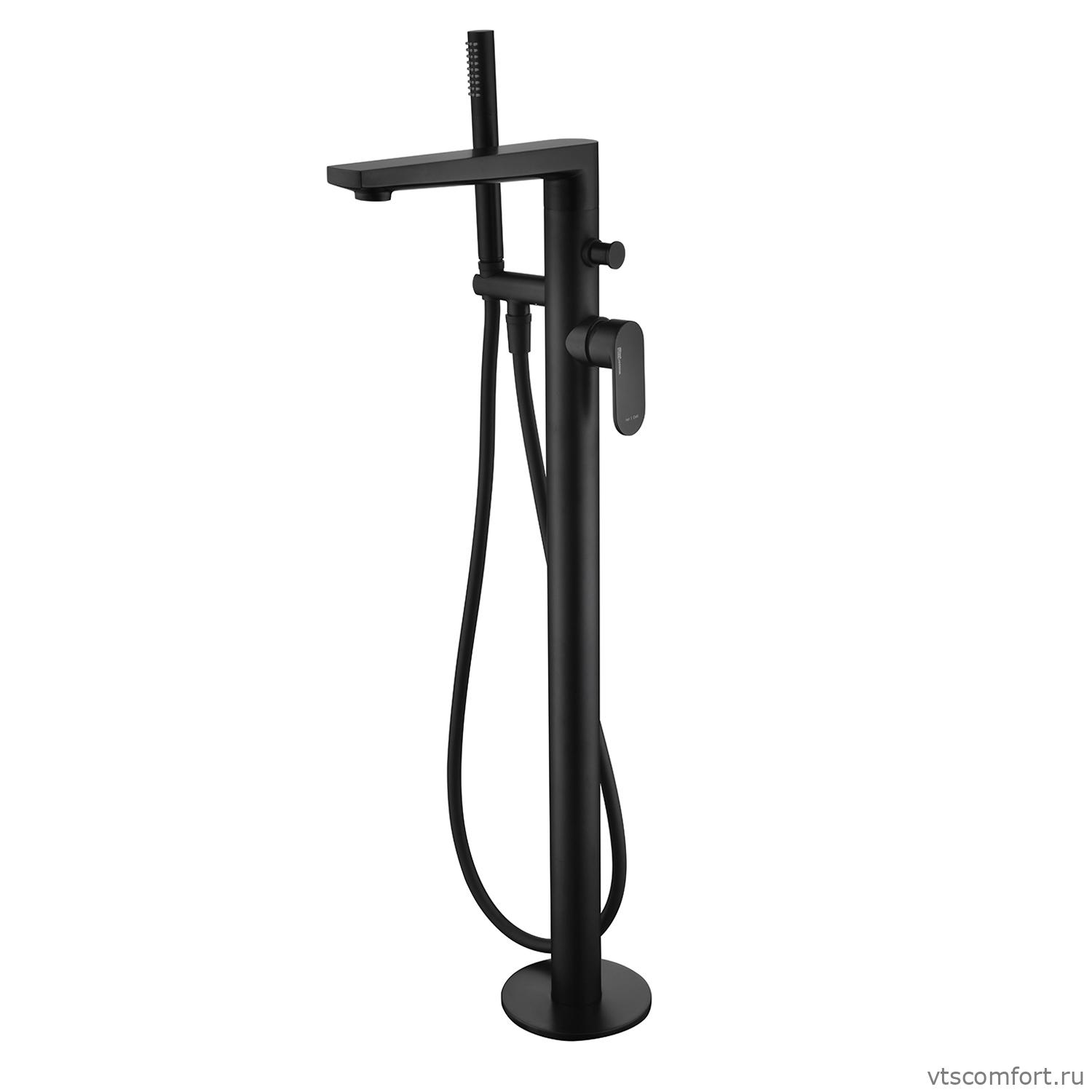 Фото WasserKraft Elbe 7421 Смеситель напольный для ванны Изображение WasserKraft Elbe 7421 Смеситель напольный для ванны