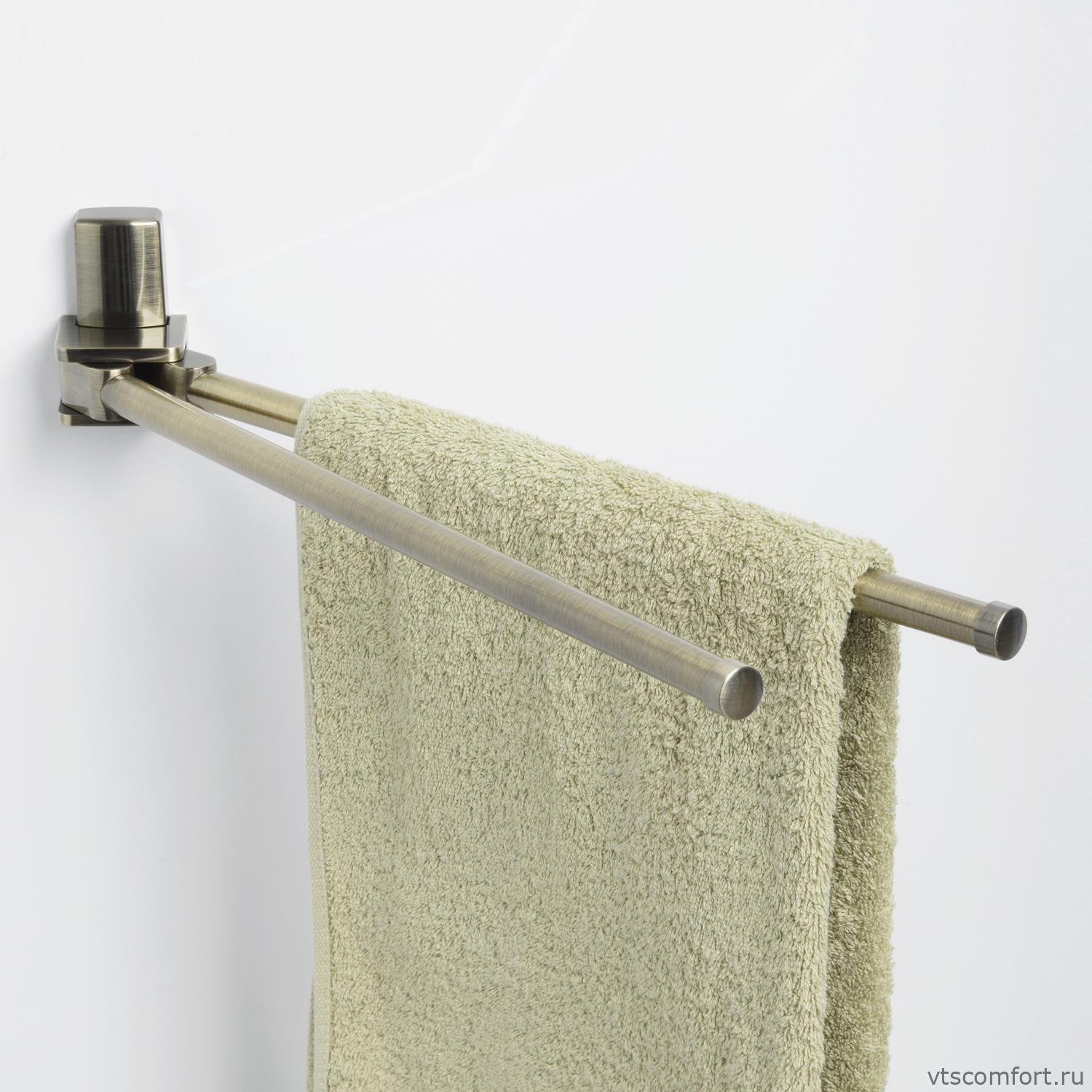 Фото WasserKraft Exter K-5231 Держатель полотенец двойной Изображение WasserKraft Exter K-5231 Держатель полотенец двойной