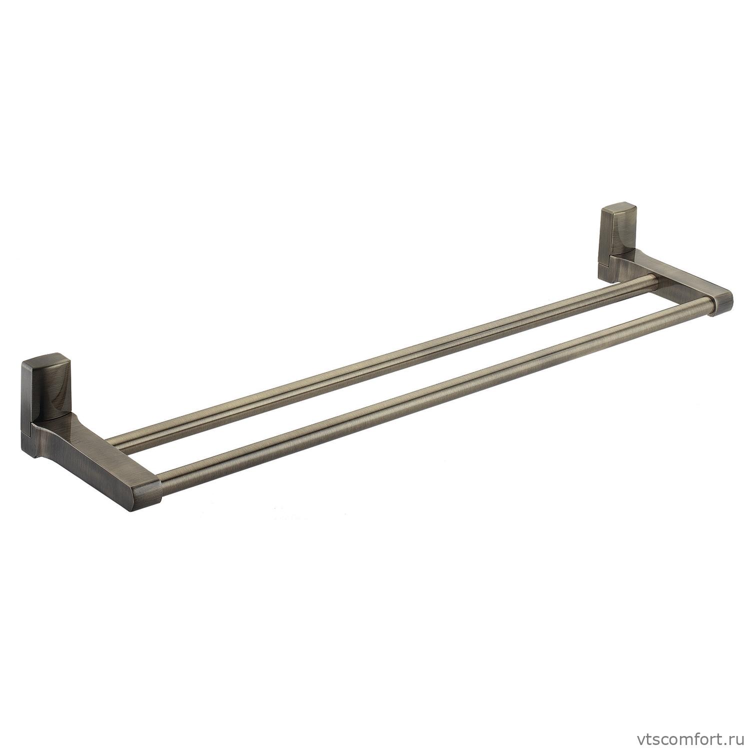 Фото WasserKraft Exter K-5240 Держатель полотенец двойной Изображение WasserKraft Exter K-5240 Держатель полотенец двойной