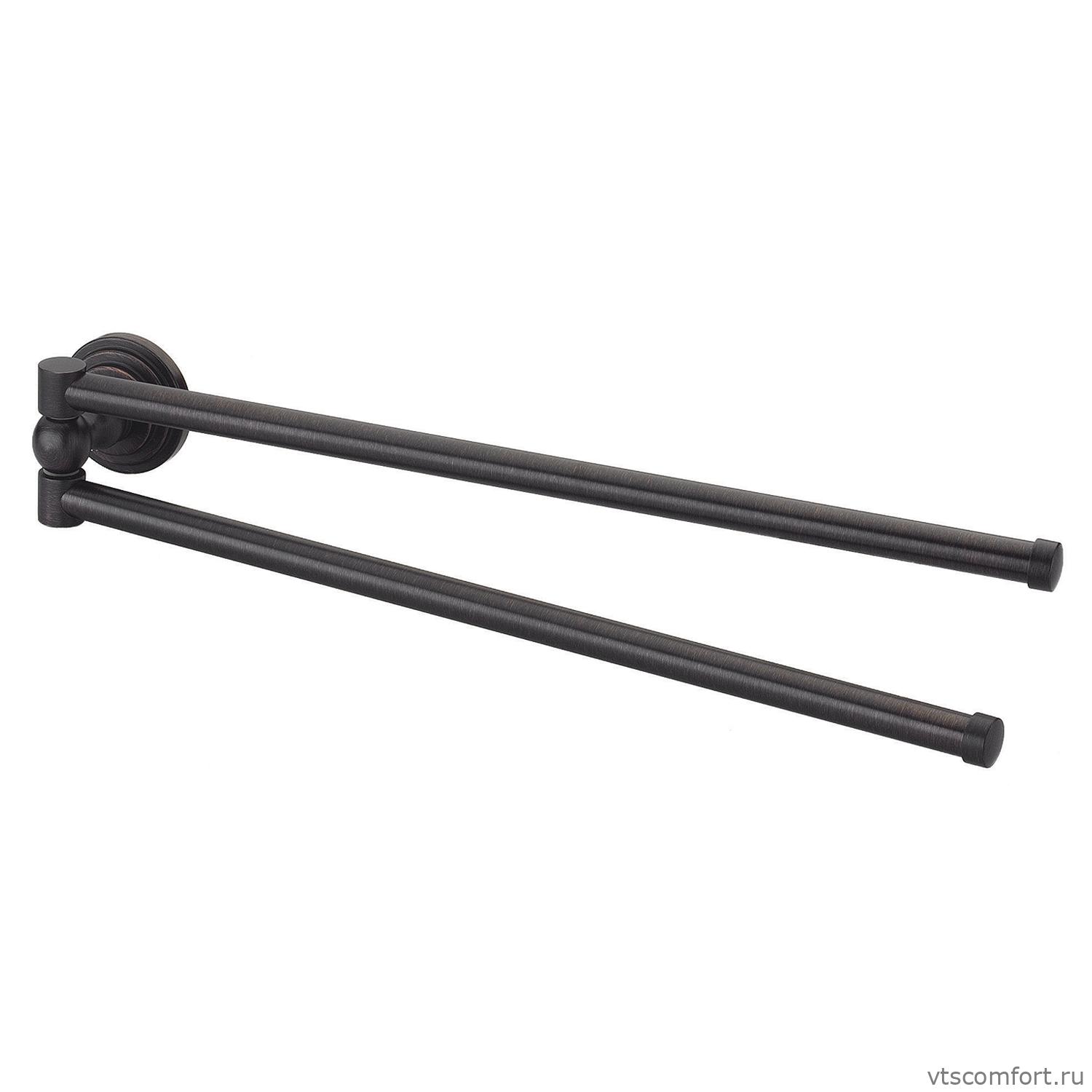 Фото WasserKraft Isar K-7331 Держатель полотенец двойной Изображение WasserKraft Isar K-7331 Держатель полотенец двойной