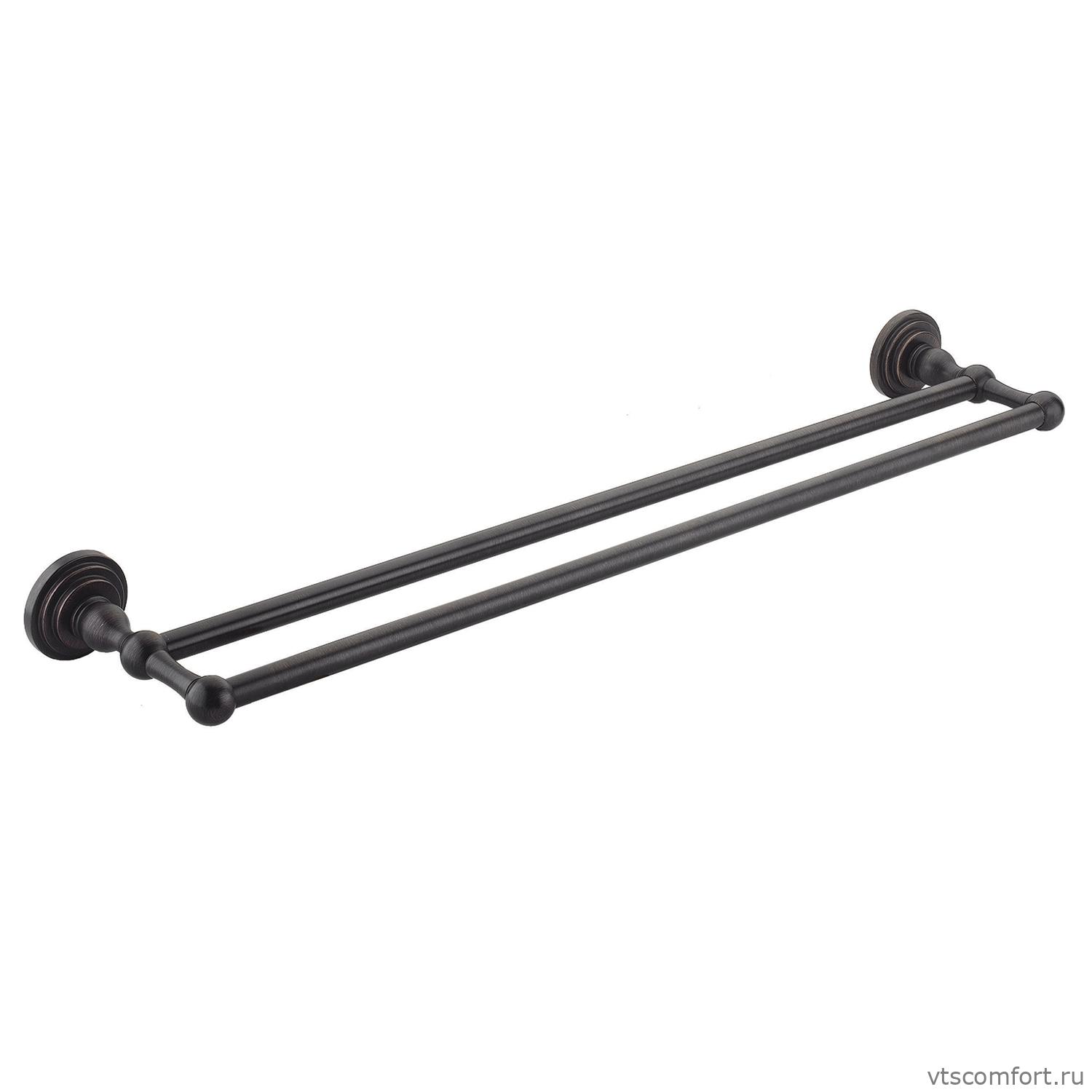 Фото WasserKraft Isar K-7340 Держатель полотенец двойной Изображение WasserKraft Isar K-7340 Держатель полотенец двойной