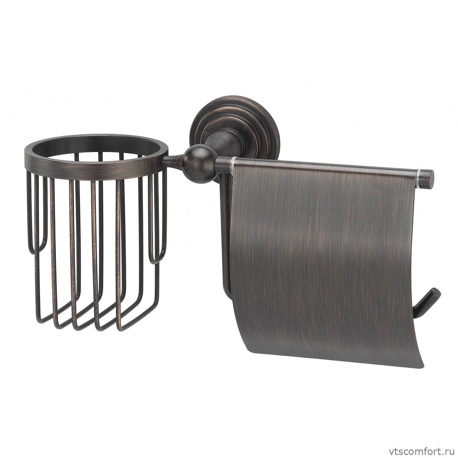 Фото WasserKraft Isar K-7359 Держатель туалетной бумаги и освежителя Изображение WasserKraft Isar K-7359 Держатель туалетной бумаги и освежителя