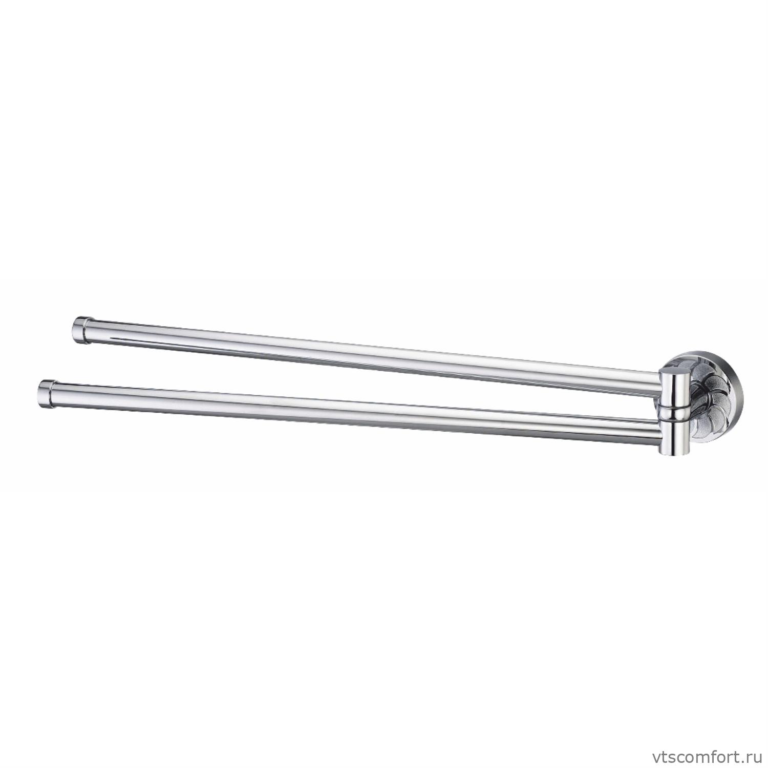 Фото WasserKraft Isen K-4031 Держатель полотенец двойной Изображение WasserKraft Isen K-4031 Держатель полотенец двойной