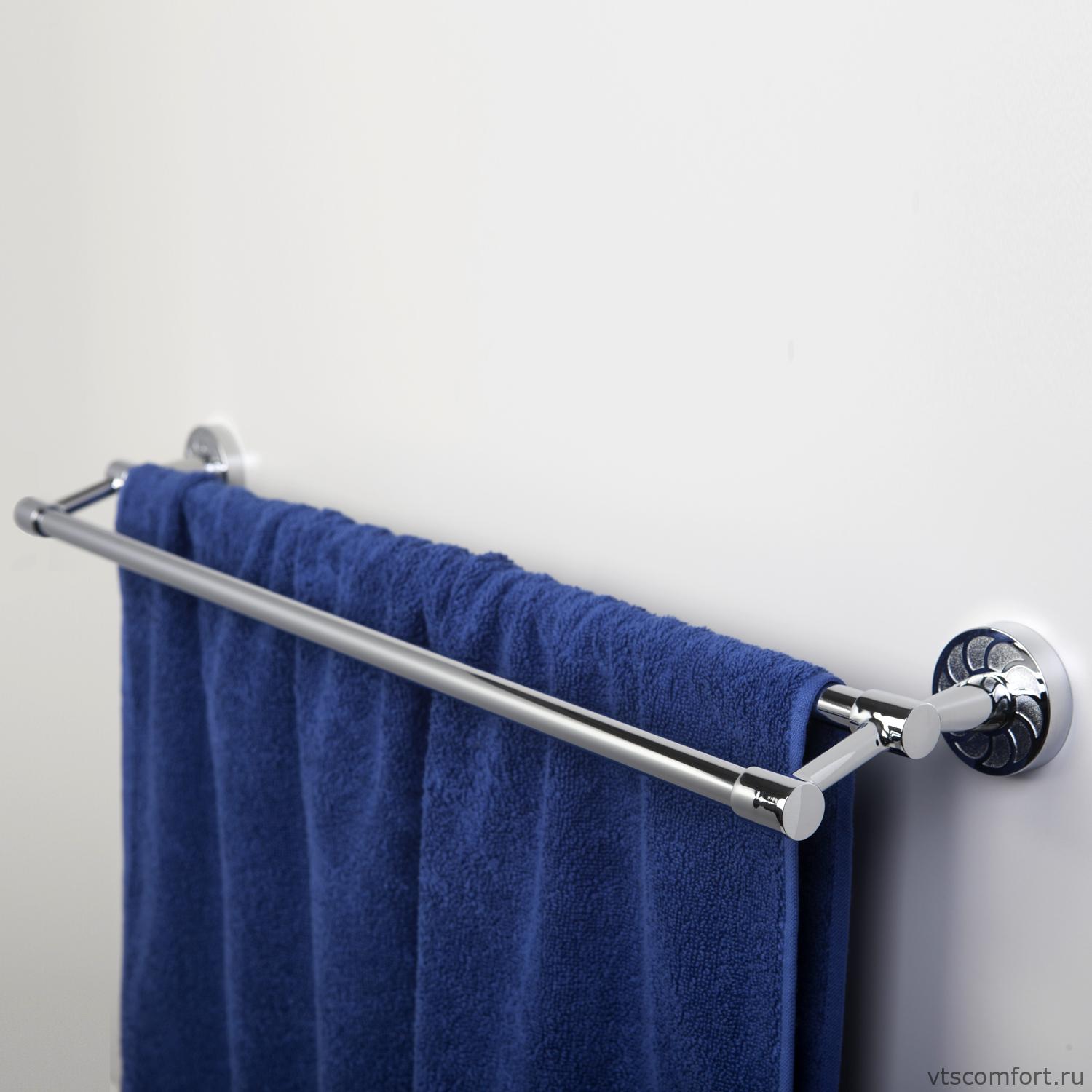 Фото WasserKraft Isen K-4040 Держатель полотенец двойной Изображение WasserKraft Isen K-4040 Держатель полотенец двойной