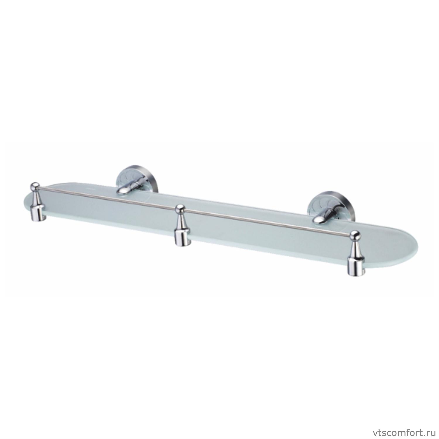 Фото WasserKraft Isen K-4044 (ранее К-4024) Полка стеклянная с бортиком Изображение WasserKraft Isen K-4044 (ранее К-4024) Полка стеклянная с бортиком