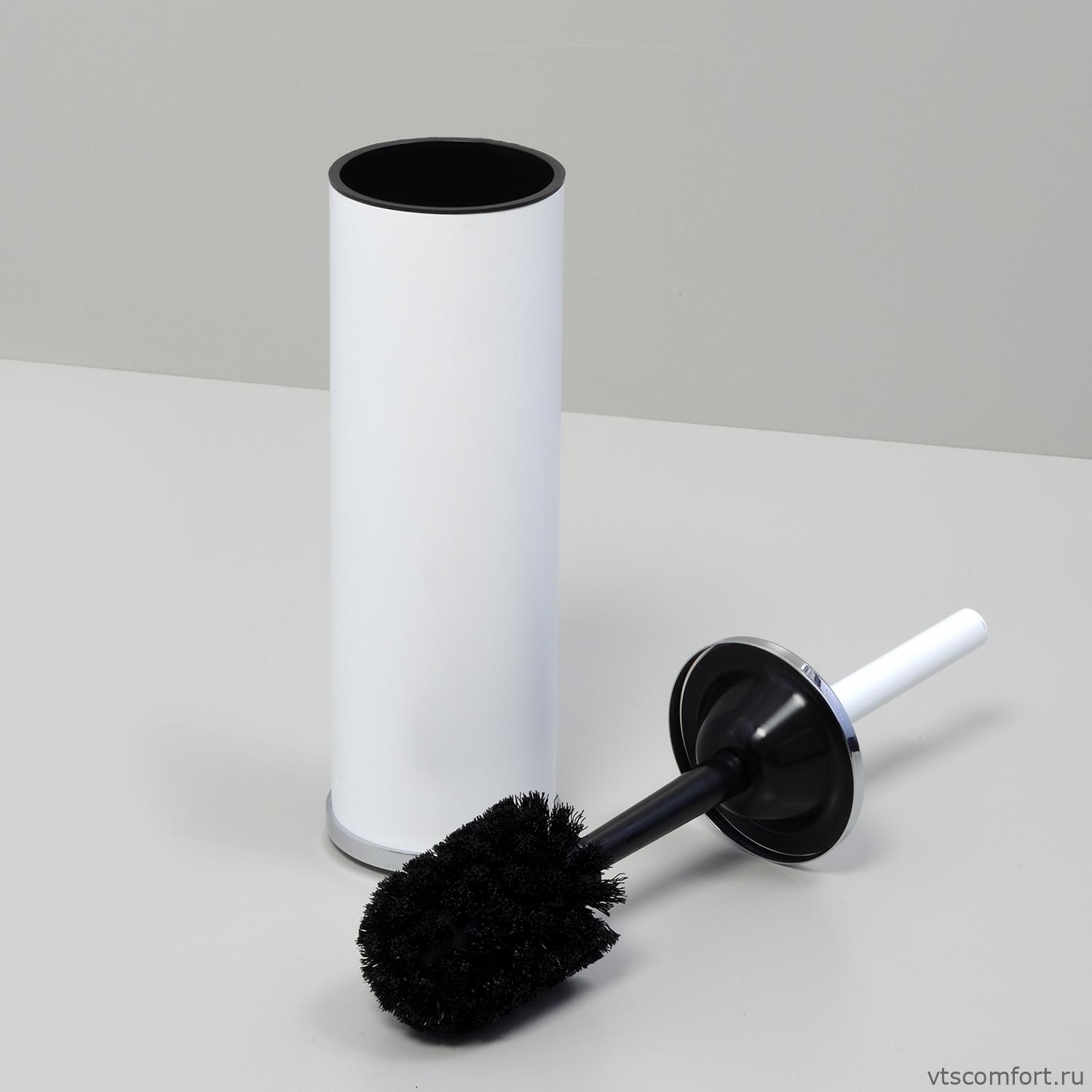 Фото WasserKraft K-1027WHITE Щетка для унитаза напольная Изображение WasserKraft K-1027WHITE Щетка для унитаза напольная