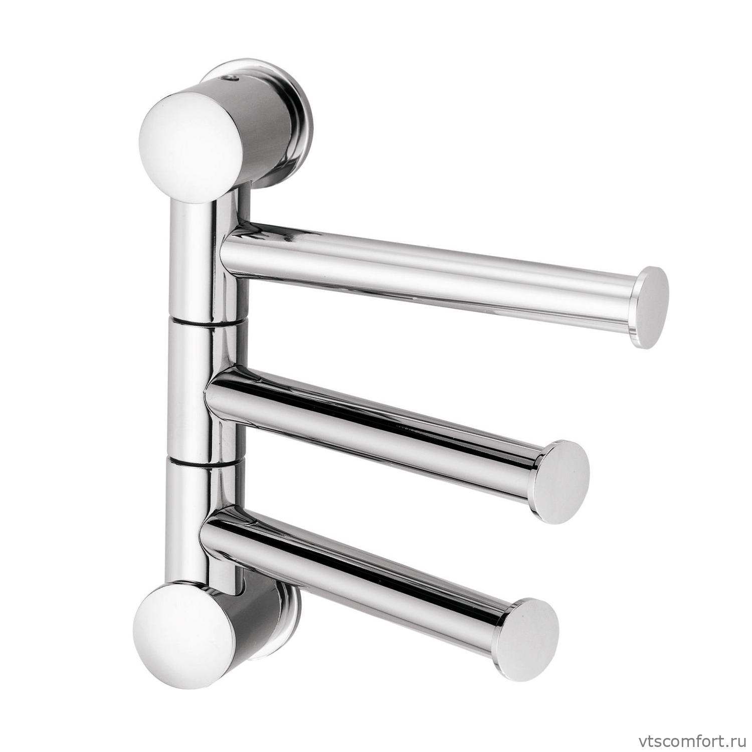 Фото WasserKraft K-1053 Держатель полотенец тройной Изображение WasserKraft K-1053 Держатель полотенец тройной