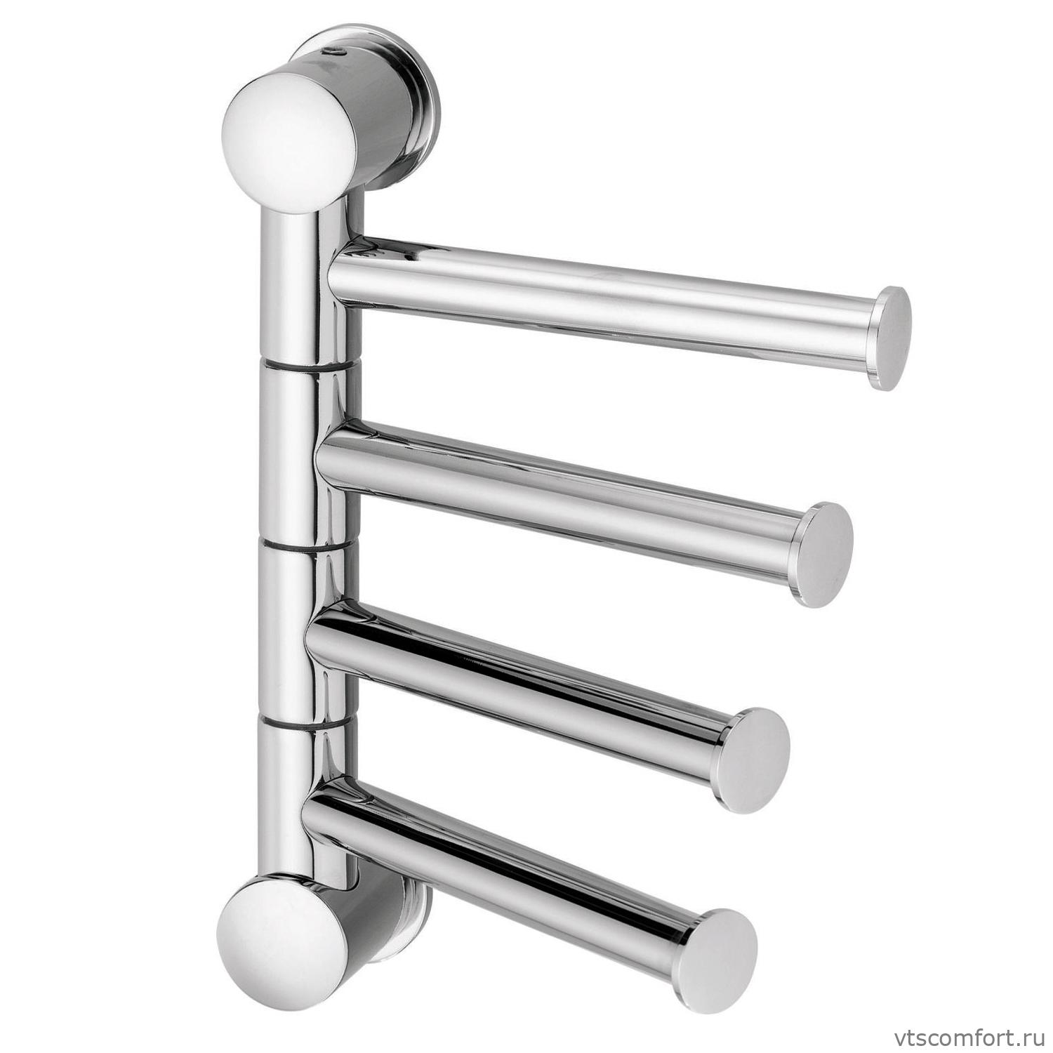 Фото WasserKraft K-1054 Держатель полотенец четверной Изображение WasserKraft K-1054 Держатель полотенец четверной