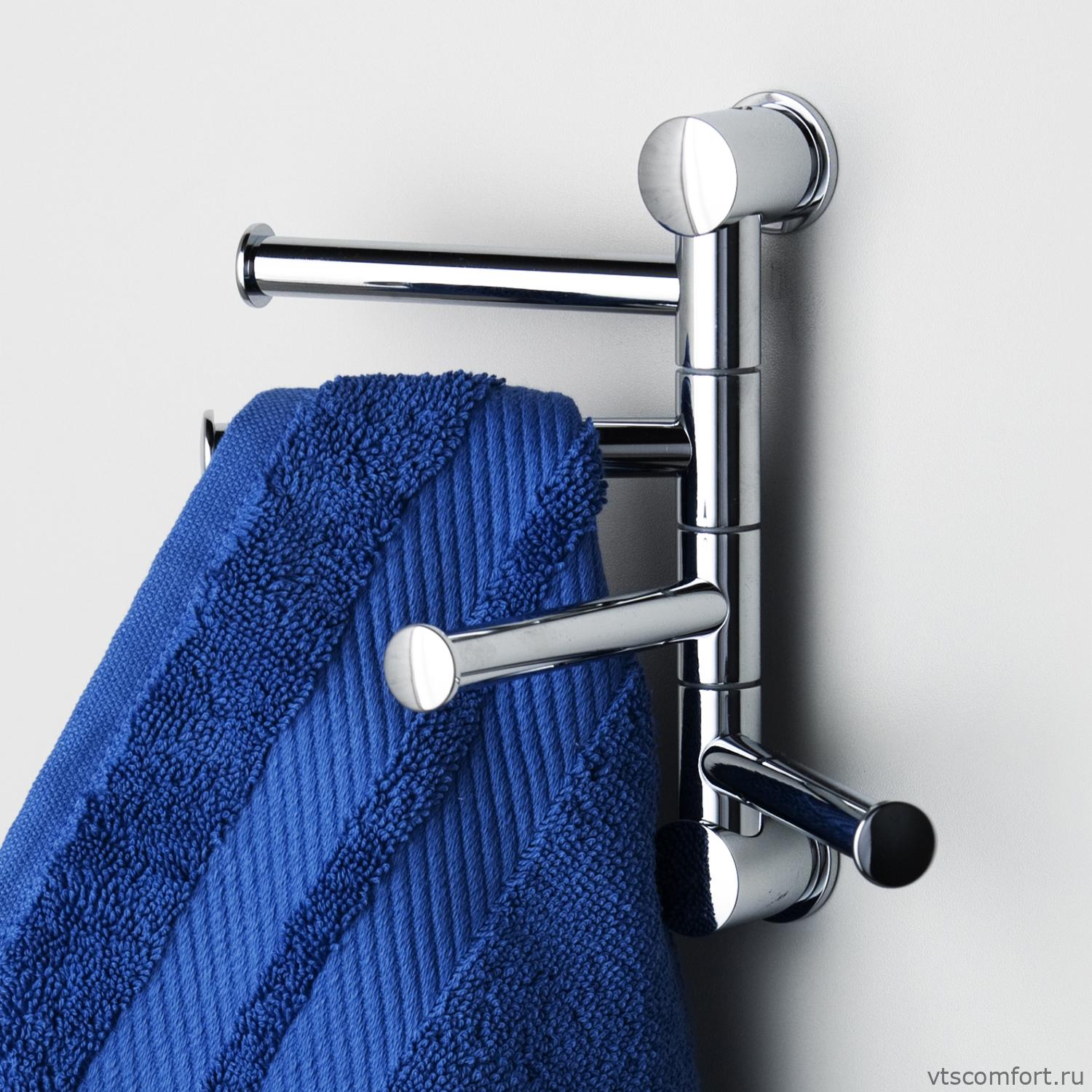 Фото WasserKraft K-1054 Держатель полотенец четверной Изображение WasserKraft K-1054 Держатель полотенец четверной