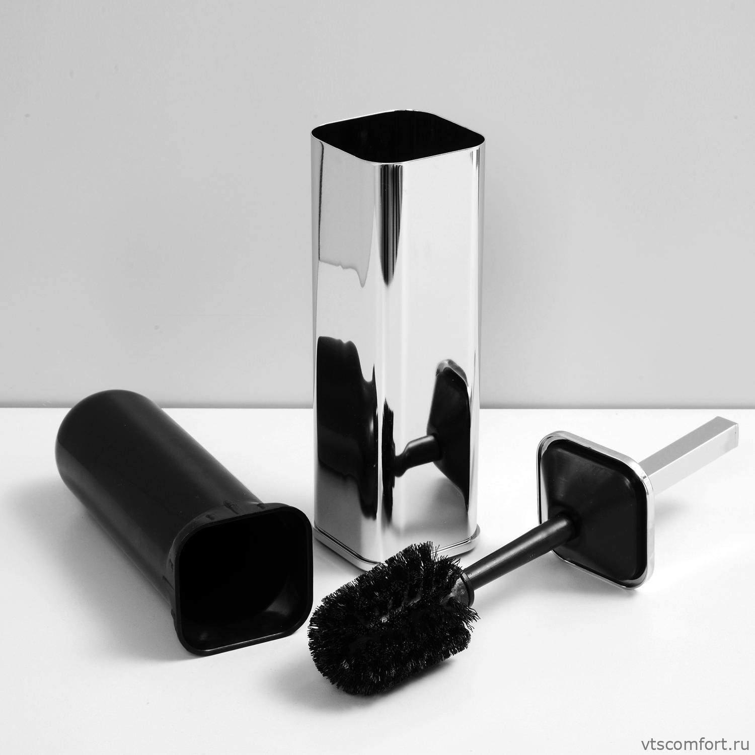 Фото WasserKraft K-1117 Щетка для унитаза напольная Изображение WasserKraft K-1117 Щетка для унитаза напольная