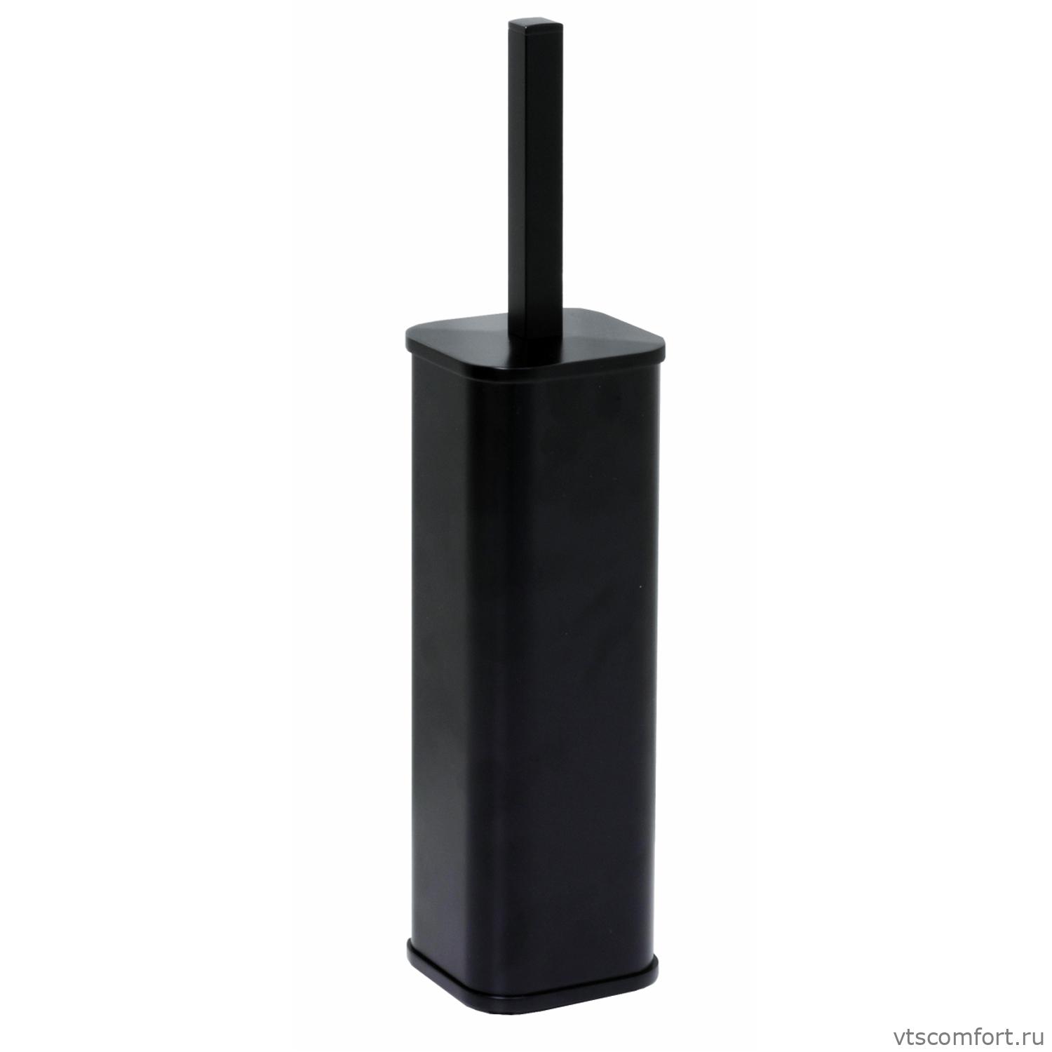 Фото WasserKraft K-1117BLACK Щетка для унитаза напольная Изображение WasserKraft K-1117BLACK Щетка для унитаза напольная