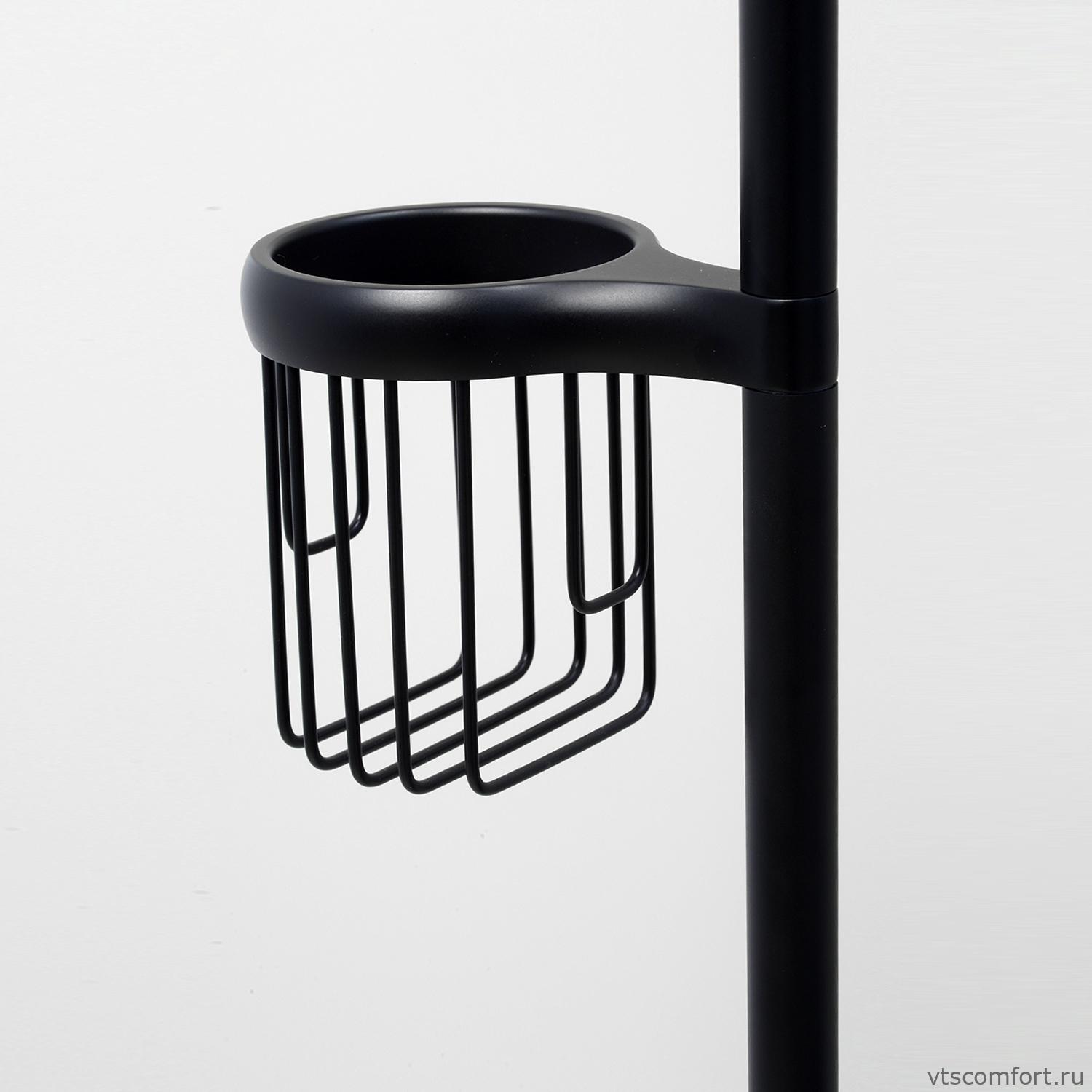 Фото WasserKraft K-1264BLACK Комбинированная напольная стойка Изображение WasserKraft K-1264BLACK Комбинированная напольная стойка