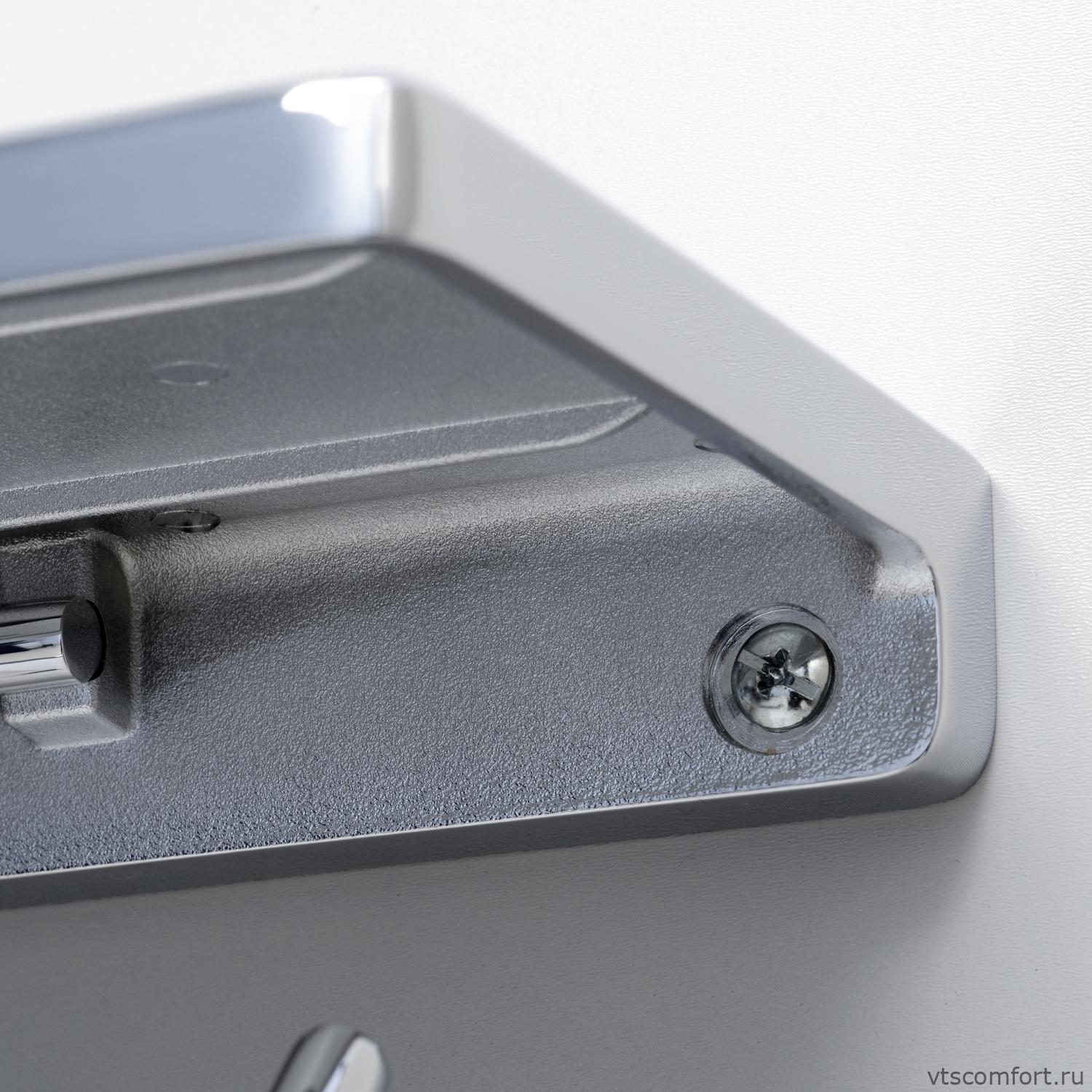 Фото WasserKraft K-1425 Держатель туалетной бумаги с полочкой для телефона Изображение WasserKraft K-1425 Держатель туалетной бумаги с полочкой для телефона