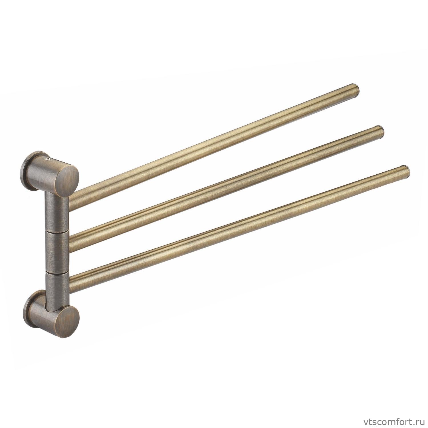 Фото WasserKraft K-1533 Держатель полотенец тройной Изображение WasserKraft K-1533 Держатель полотенец тройной