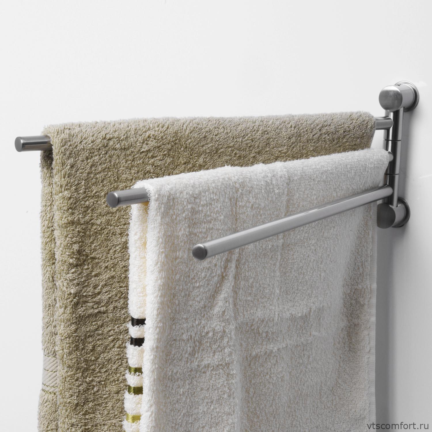 Фото WasserKraft K-1933 Держатель полотенец тройной Изображение WasserKraft K-1933 Держатель полотенец тройной