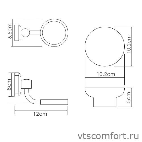 Фото WasserKraft K-24129 Мыльница Изображение WasserKraft K-24129 Мыльница