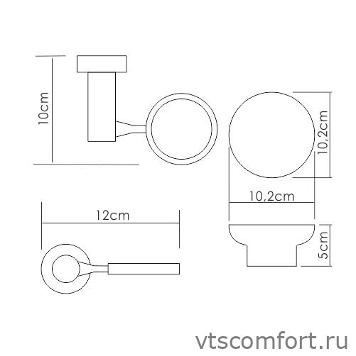 Фото WasserKraft K-24229 Мыльница Изображение WasserKraft K-24229 Мыльница