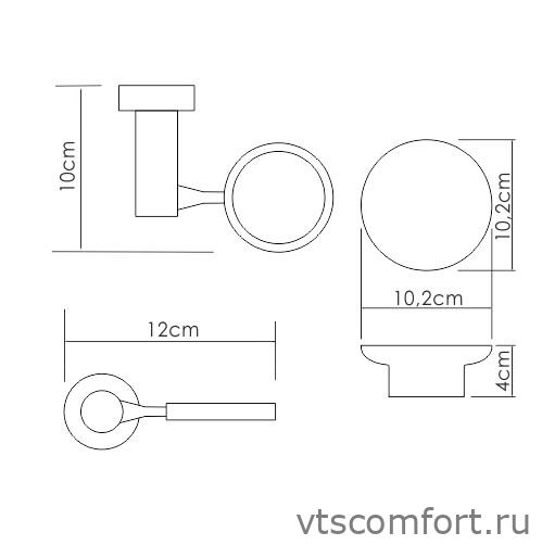Фото WasserKraft K-28229 Мыльница Изображение WasserKraft K-28229 Мыльница