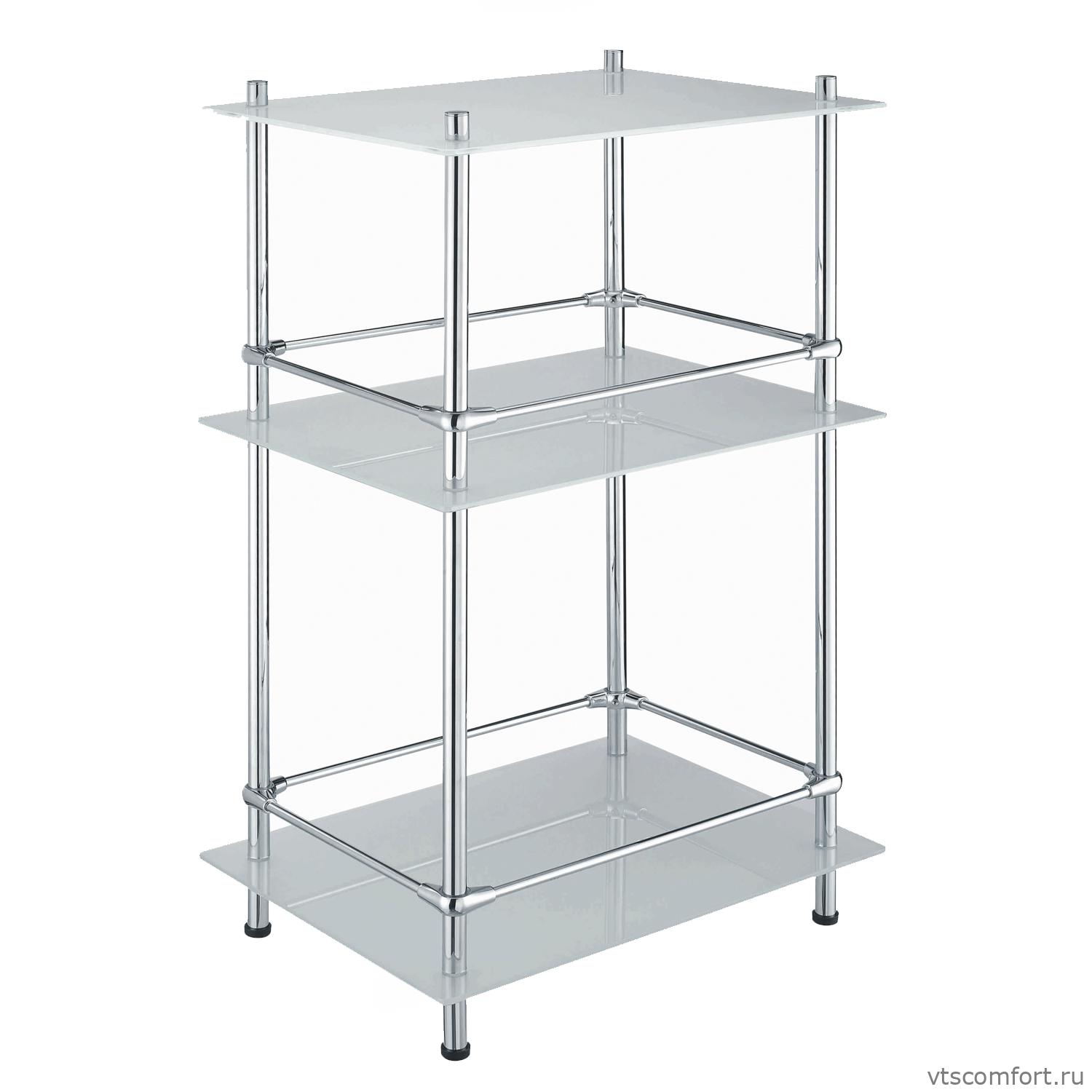 Фото WasserKraft K-4033 Напольная тройная полка Изображение WasserKraft K-4033 Напольная тройная полка