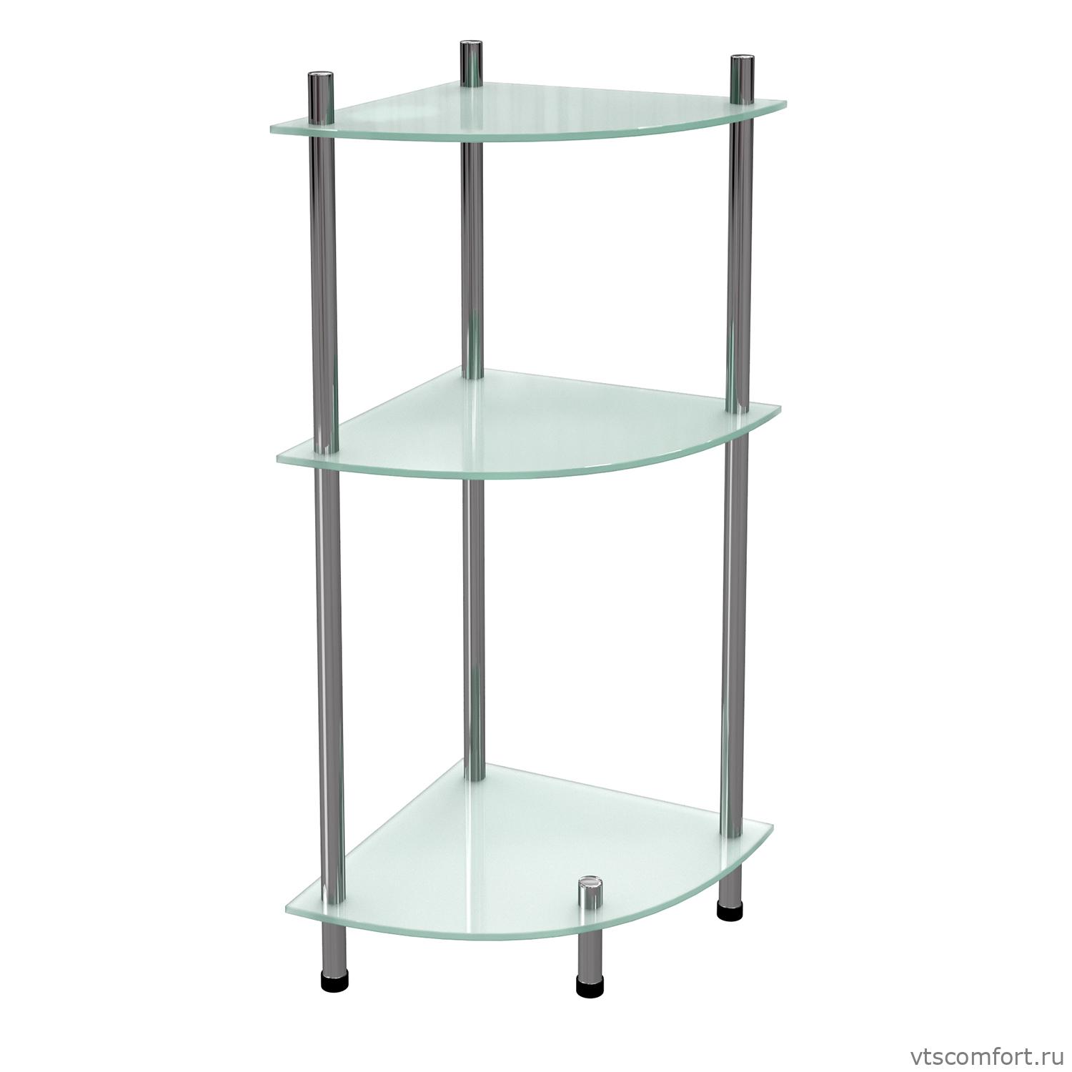 Фото WasserKraft K-4133 Напольная тройная полка Изображение WasserKraft K-4133 Напольная тройная полка