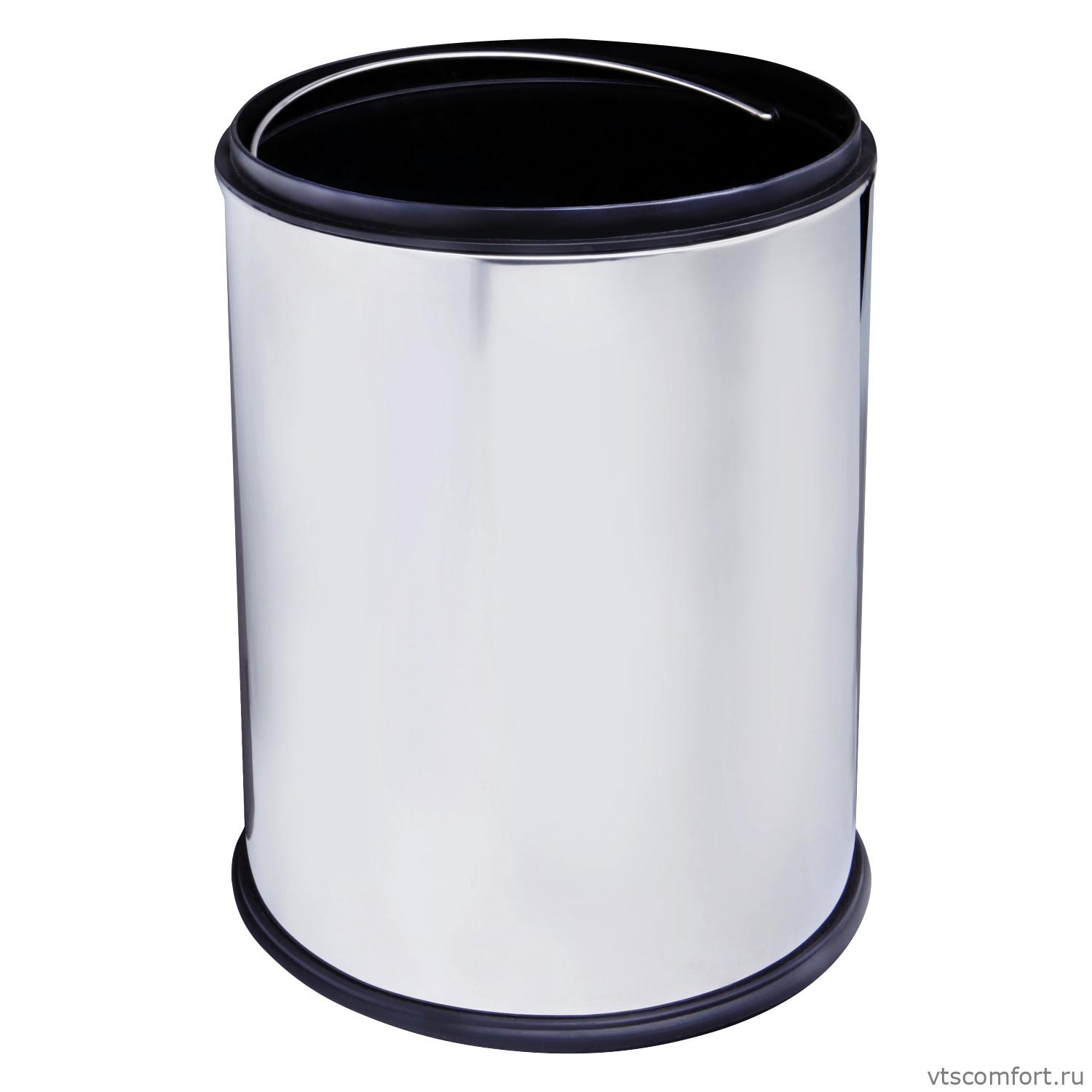 Фото WasserKraft K-625 Ведро для мусора без крышки 5 литров глянец Изображение WasserKraft K-625 Ведро для мусора без крышки 5 литров глянец