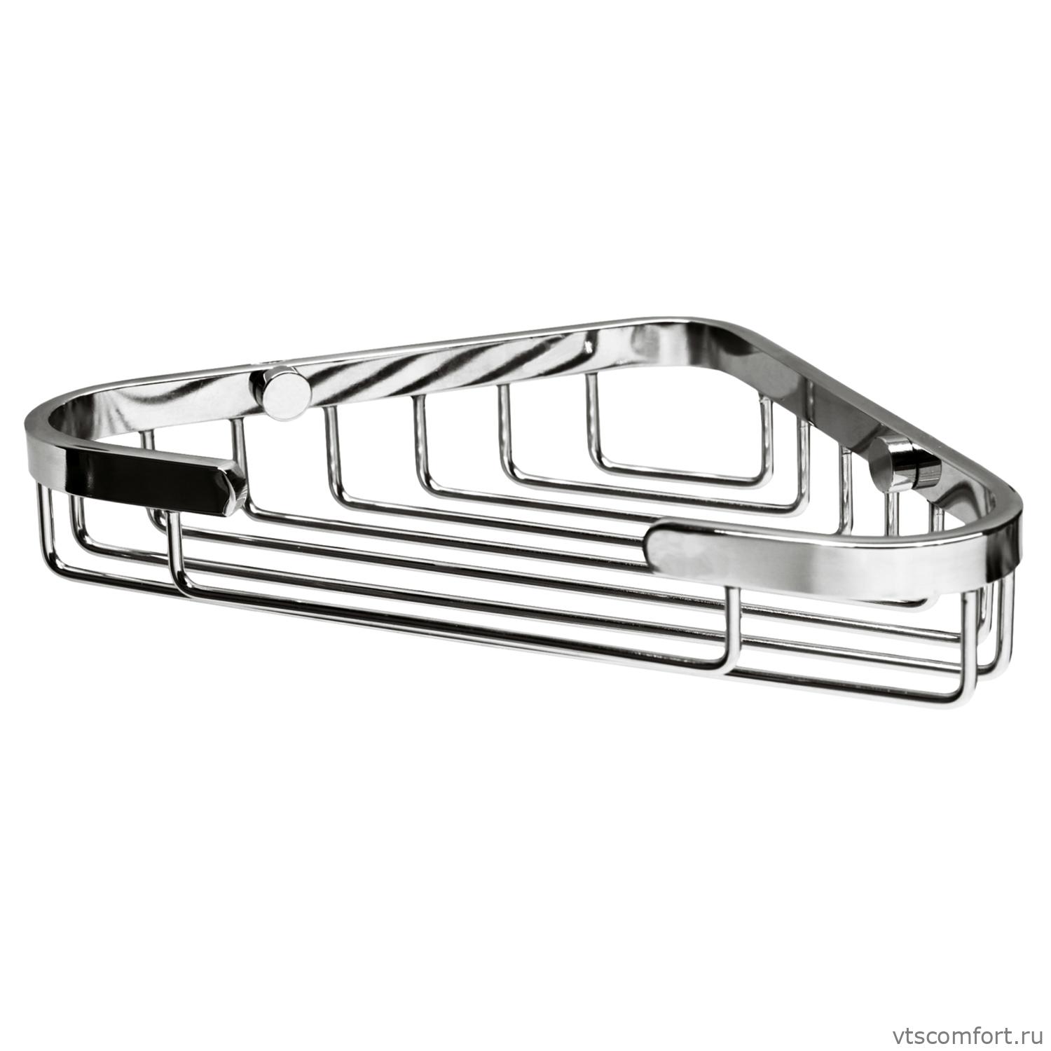 Фото WasserKraft K-733 Полка металлическая угловая Изображение WasserKraft K-733 Полка металлическая угловая