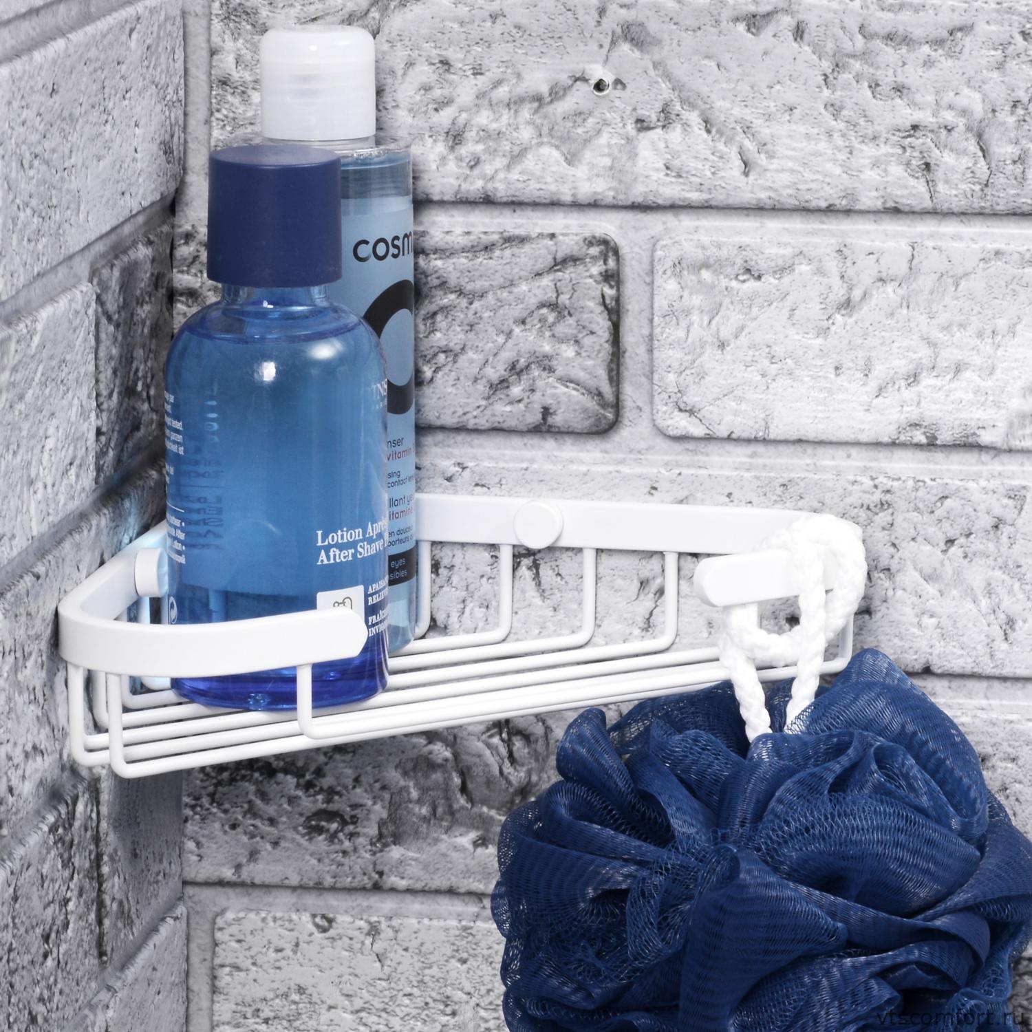 Фото WasserKraft K-733WHITE Полка металлическая Изображение WasserKraft K-733WHITE Полка металлическая