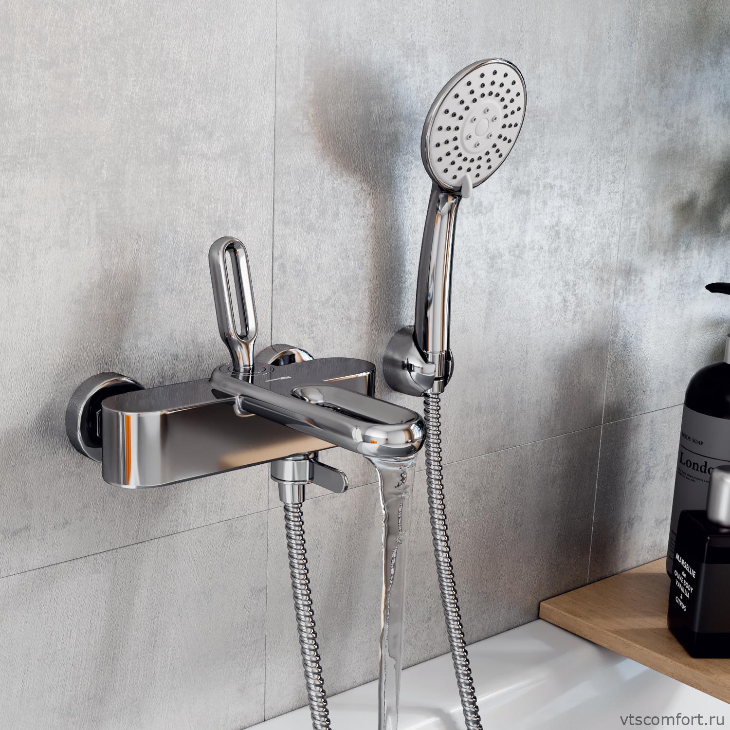 Фото WasserKraft Kammel 1801 Смеситель для ванны с коротким изливом Изображение WasserKraft Kammel 1801 Смеситель для ванны с коротким изливом