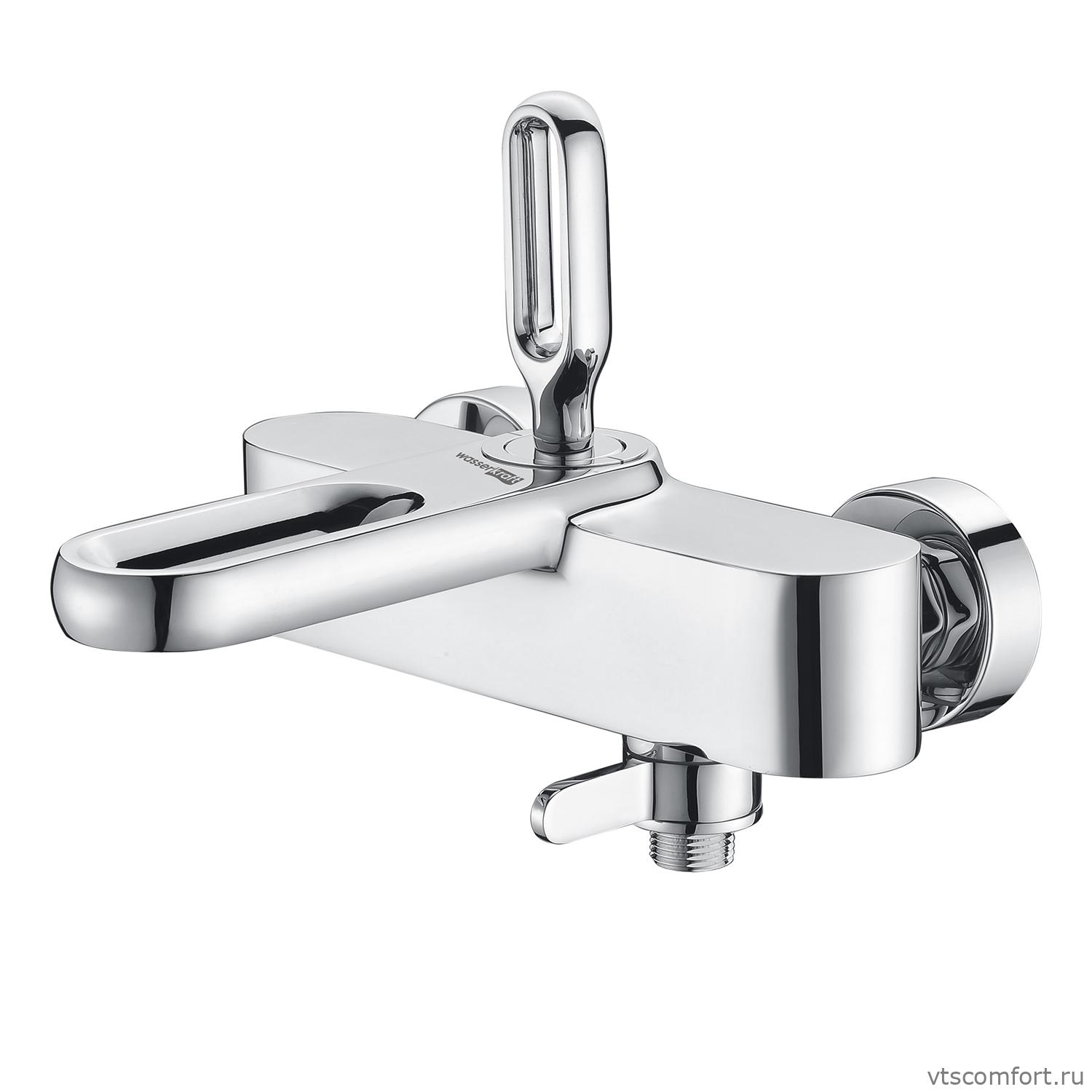 Фото WasserKraft Kammel 1801 Смеситель для ванны с коротким изливом Изображение WasserKraft Kammel 1801 Смеситель для ванны с коротким изливом