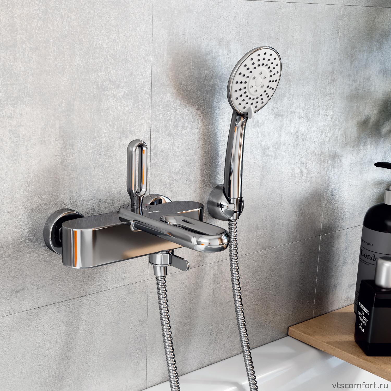 Фото WasserKraft Kammel 1801 Смеситель для ванны с коротким изливом Изображение WasserKraft Kammel 1801 Смеситель для ванны с коротким изливом