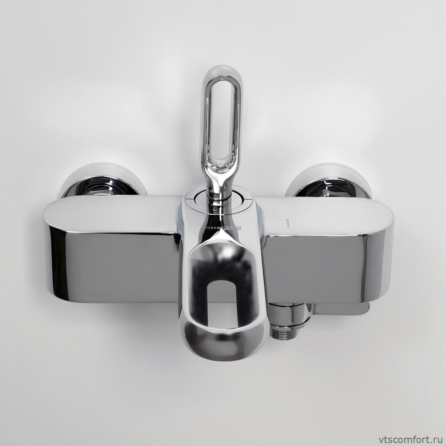 Фото WasserKraft Kammel 1801 Смеситель для ванны с коротким изливом Изображение WasserKraft Kammel 1801 Смеситель для ванны с коротким изливом