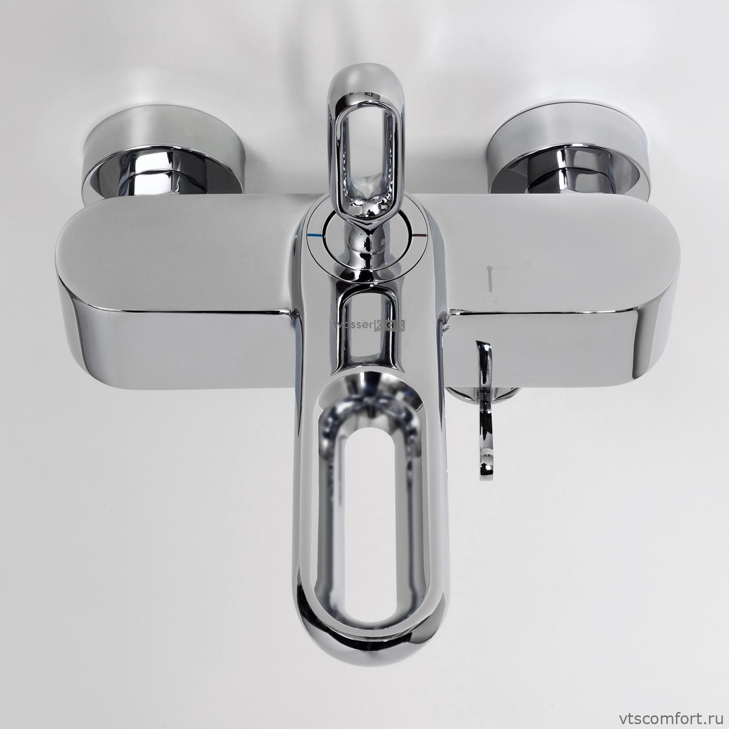 Фото WasserKraft Kammel 1801 Смеситель для ванны с коротким изливом Изображение WasserKraft Kammel 1801 Смеситель для ванны с коротким изливом