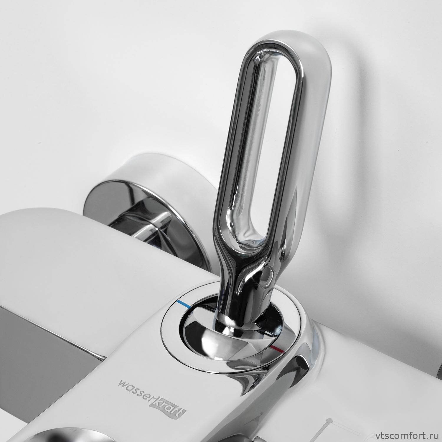 Фото WasserKraft Kammel 1801 Смеситель для ванны с коротким изливом Изображение WasserKraft Kammel 1801 Смеситель для ванны с коротким изливом