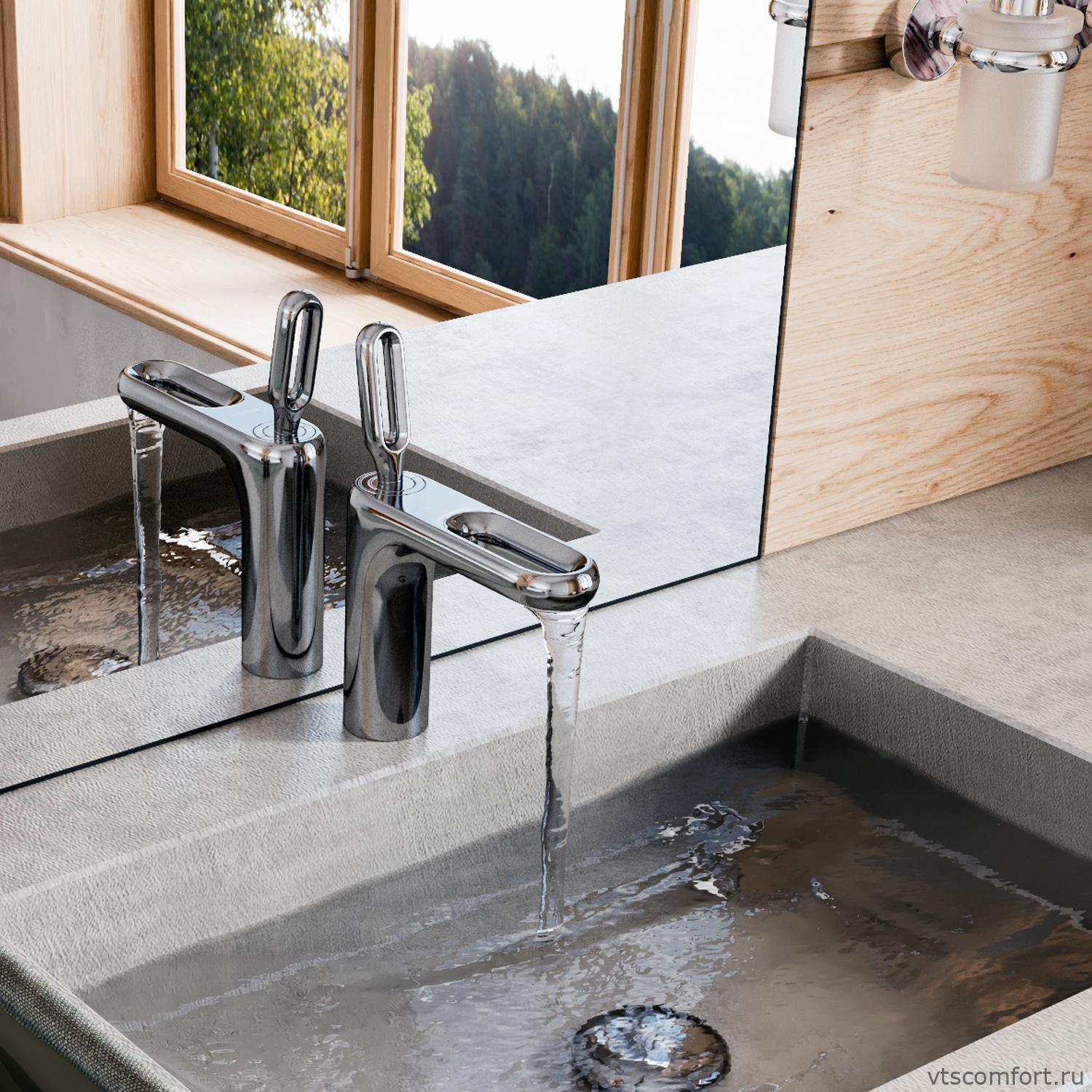 Фото WasserKraft Kammel 1803 Смеситель для умывальника Изображение WasserKraft Kammel 1803 Смеситель для умывальника