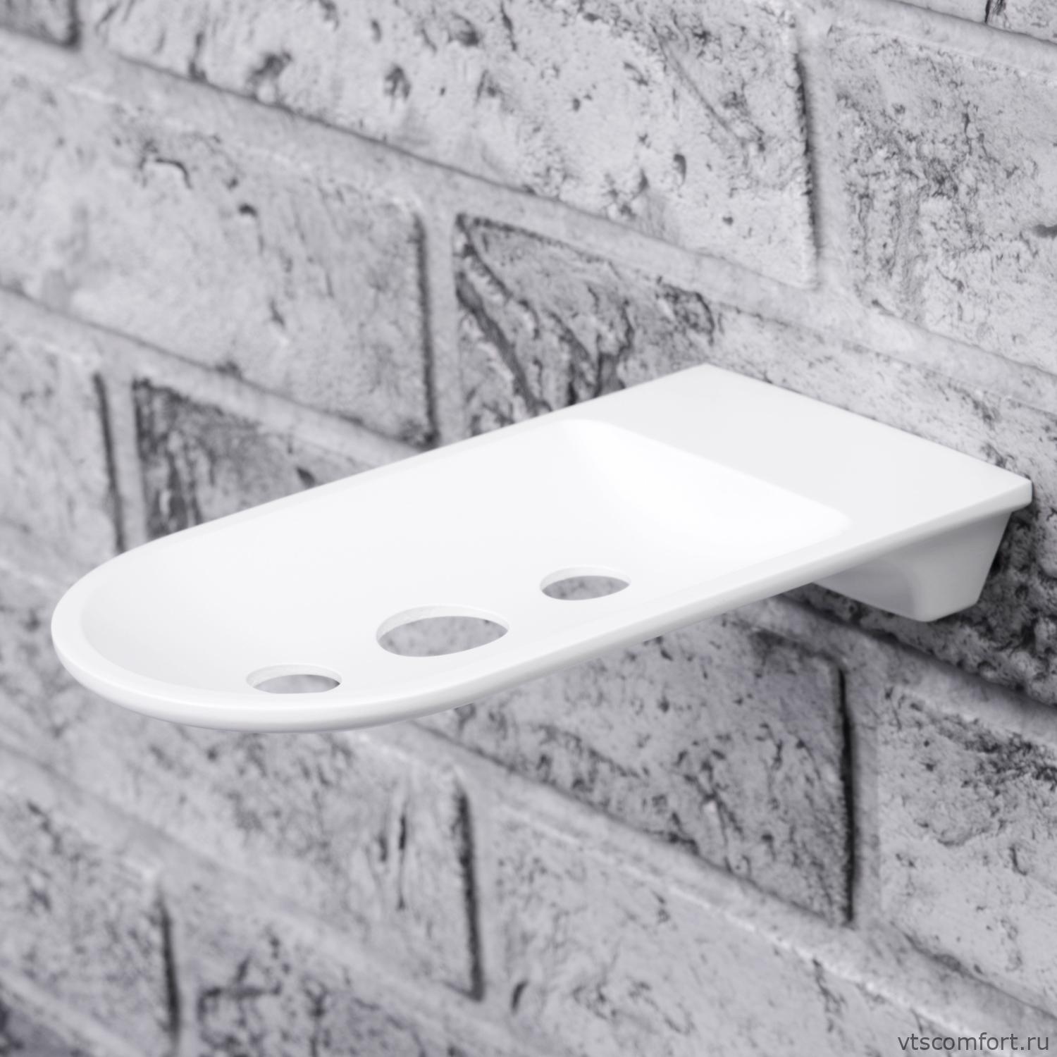 Фото WasserKraft Kammel K-8369WHITE Мыльница решетка Изображение WasserKraft Kammel K-8369WHITE Мыльница решетка