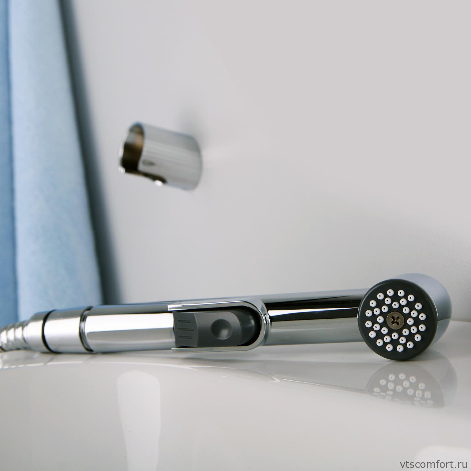 Фото WasserKraft Leine 3508 Смеситель для умывальника с гигиенической лейкой Изображение WasserKraft Leine 3508 Смеситель для умывальника с гигиенической лейкой