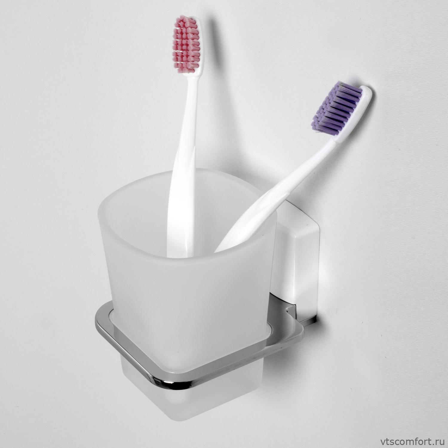 Фото WasserKraft Leine K-5028WHITE Подстаканник одинарный Изображение WasserKraft Leine K-5028WHITE Подстаканник одинарный