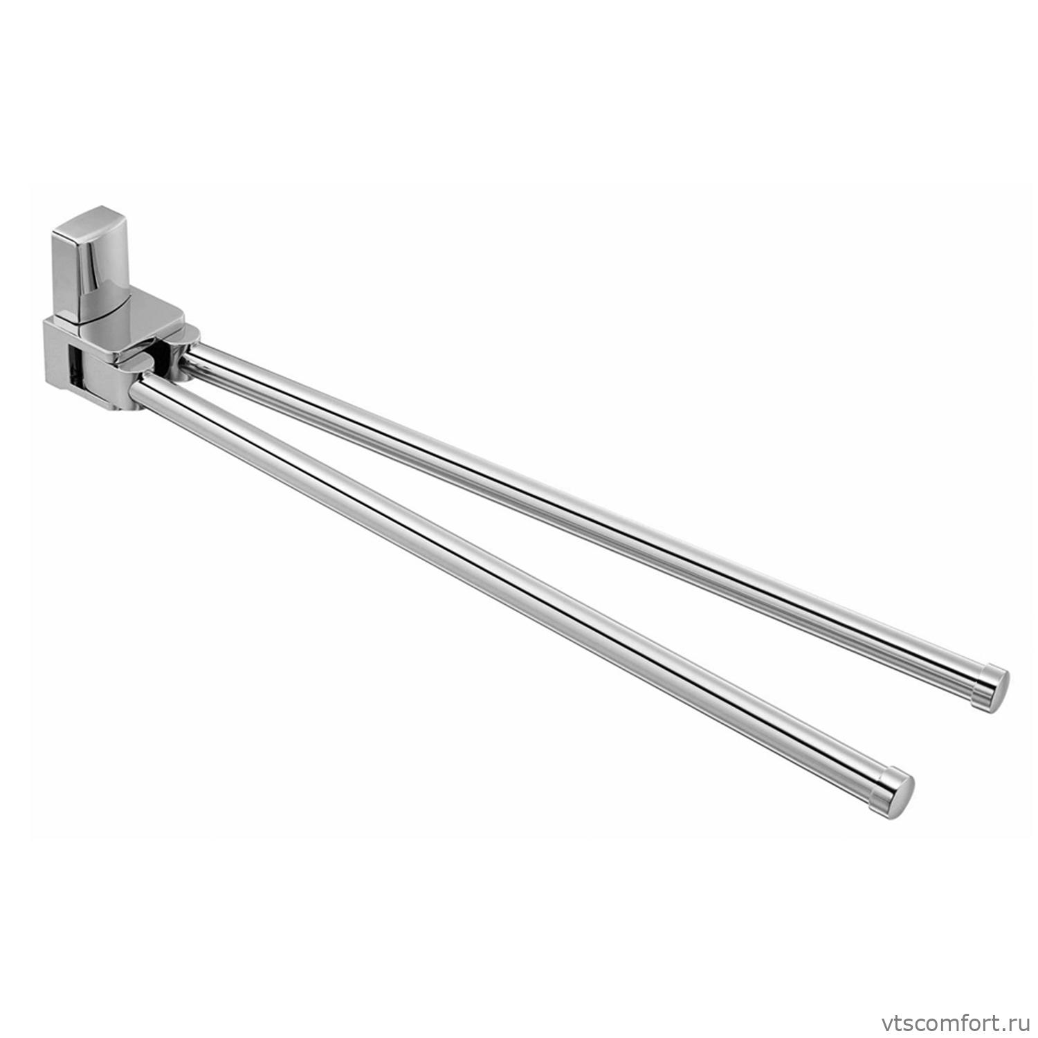 Фото WasserKraft Leine K-5031 Держатель полотенец двойной Изображение WasserKraft Leine K-5031 Держатель полотенец двойной