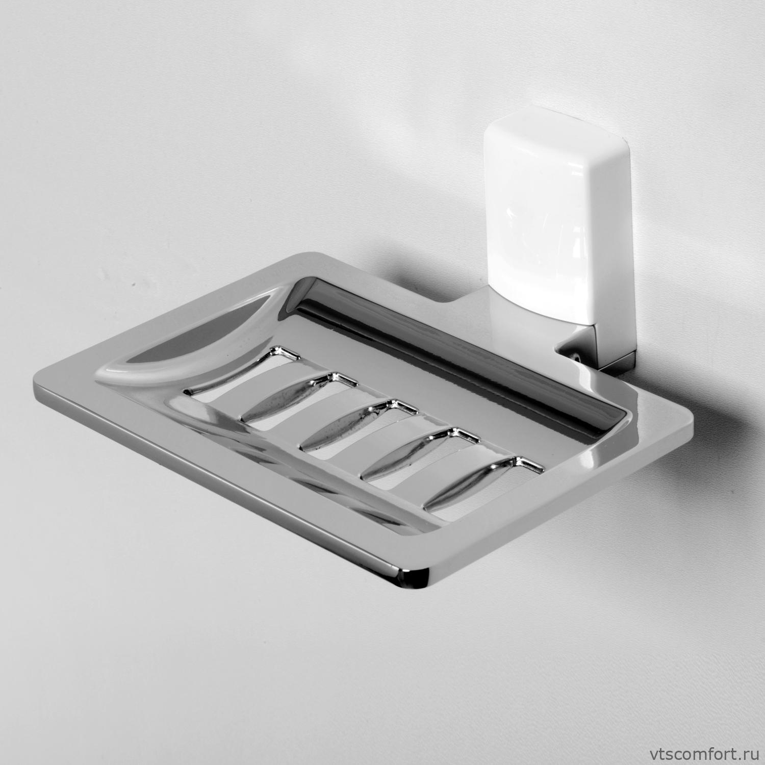 Фото WasserKraft Leine K-5069WHITE Мыльница решетка Изображение WasserKraft Leine K-5069WHITE Мыльница решетка