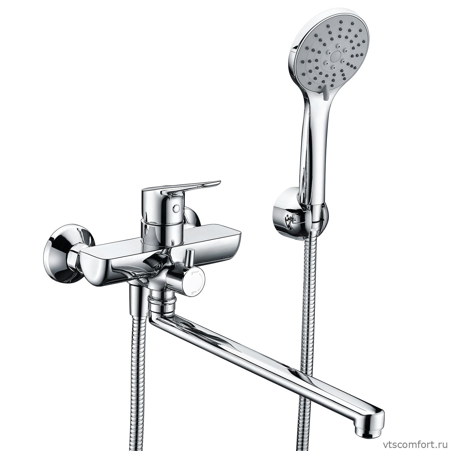 Фото WasserKraft Lippe 4502L Смеситель для ванны с длинным изливом Изображение WasserKraft Lippe 4502L Смеситель для ванны с длинным изливом