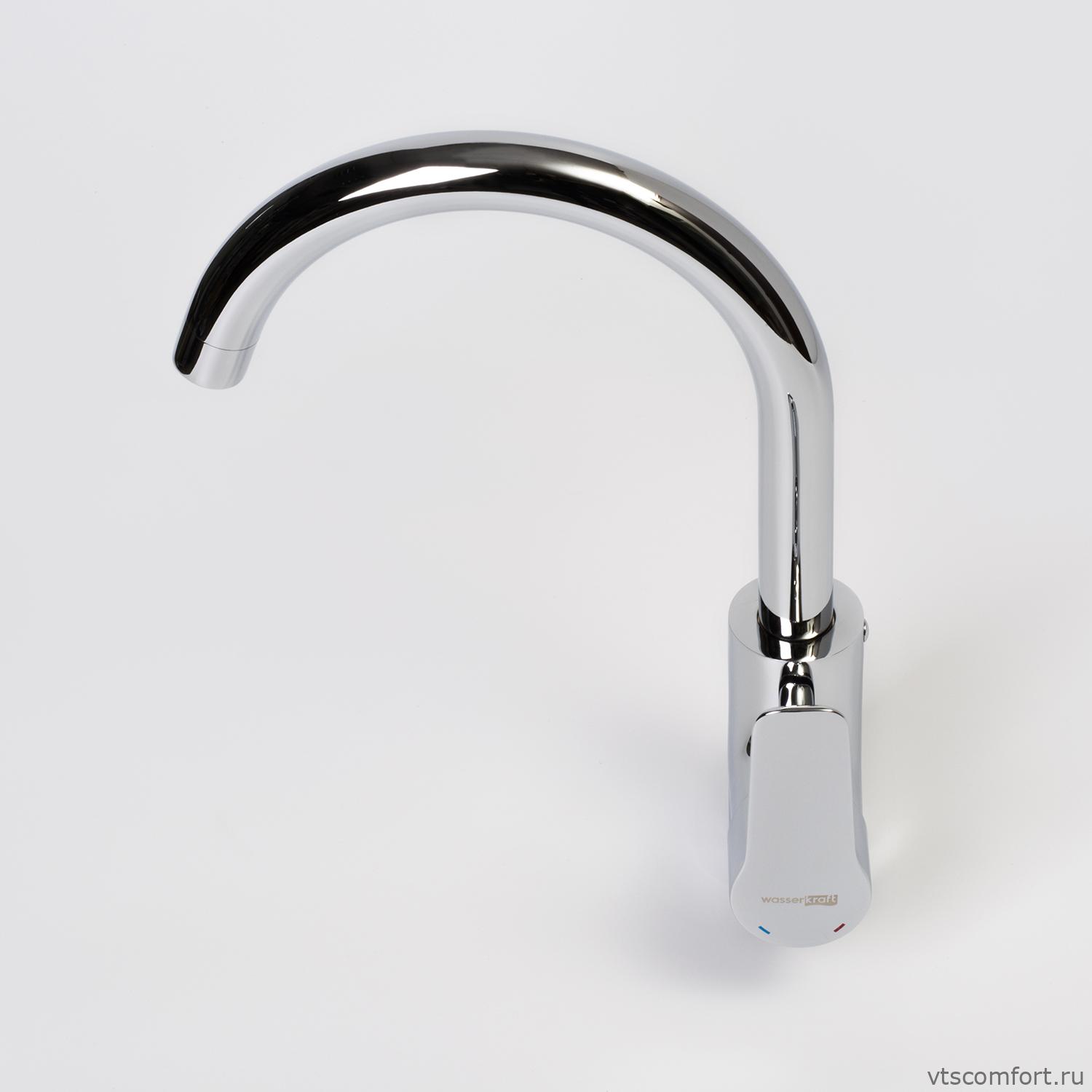 Фото WasserKraft Lippe 4507 Смеситель для кухни Изображение WasserKraft Lippe 4507 Смеситель для кухни